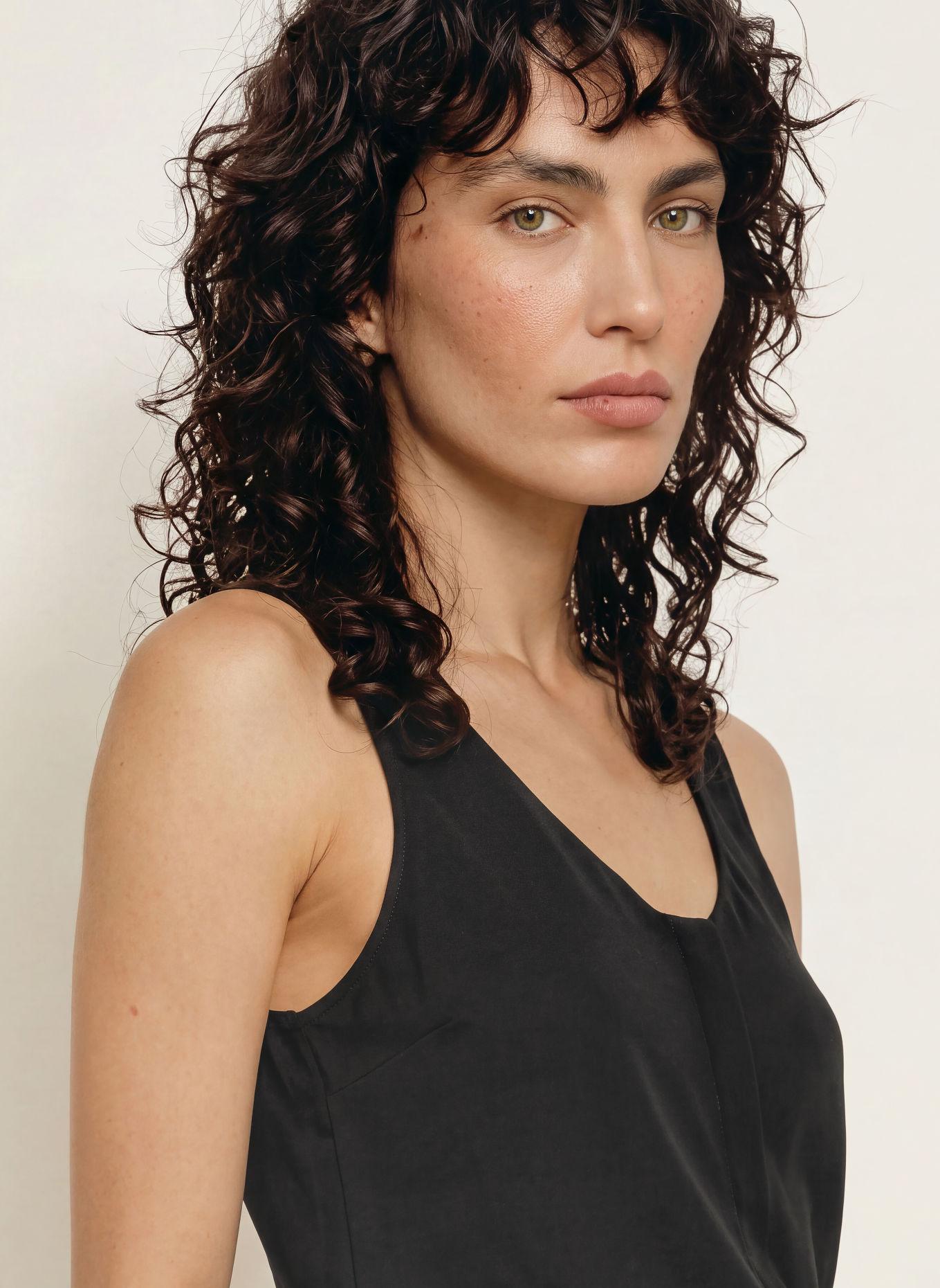 ALLSAINTS Blusentop MILLA mit Seide: SCHWARZ