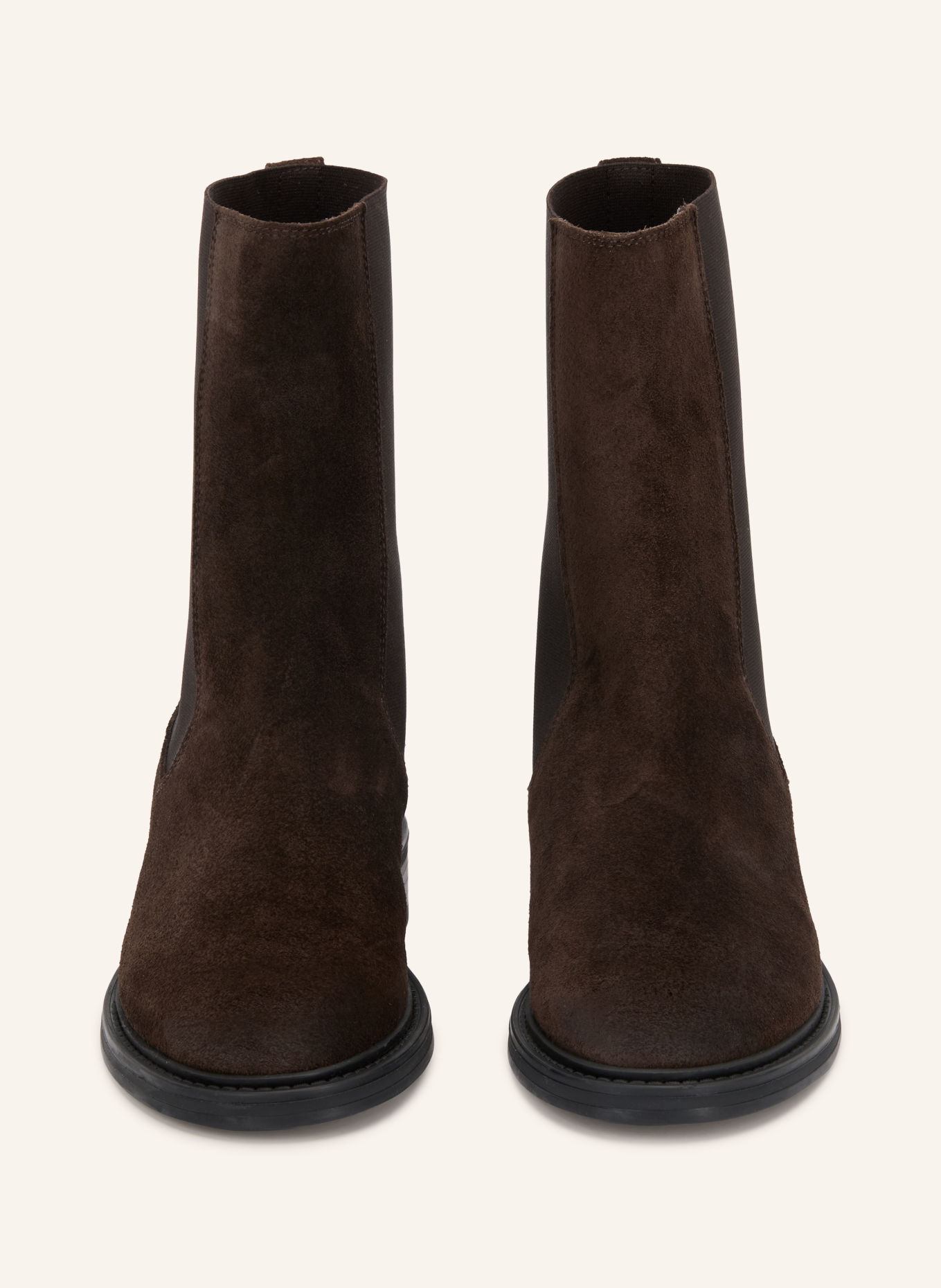 ALLSAINTS BERYL Chelsea boots: DARK BROWN