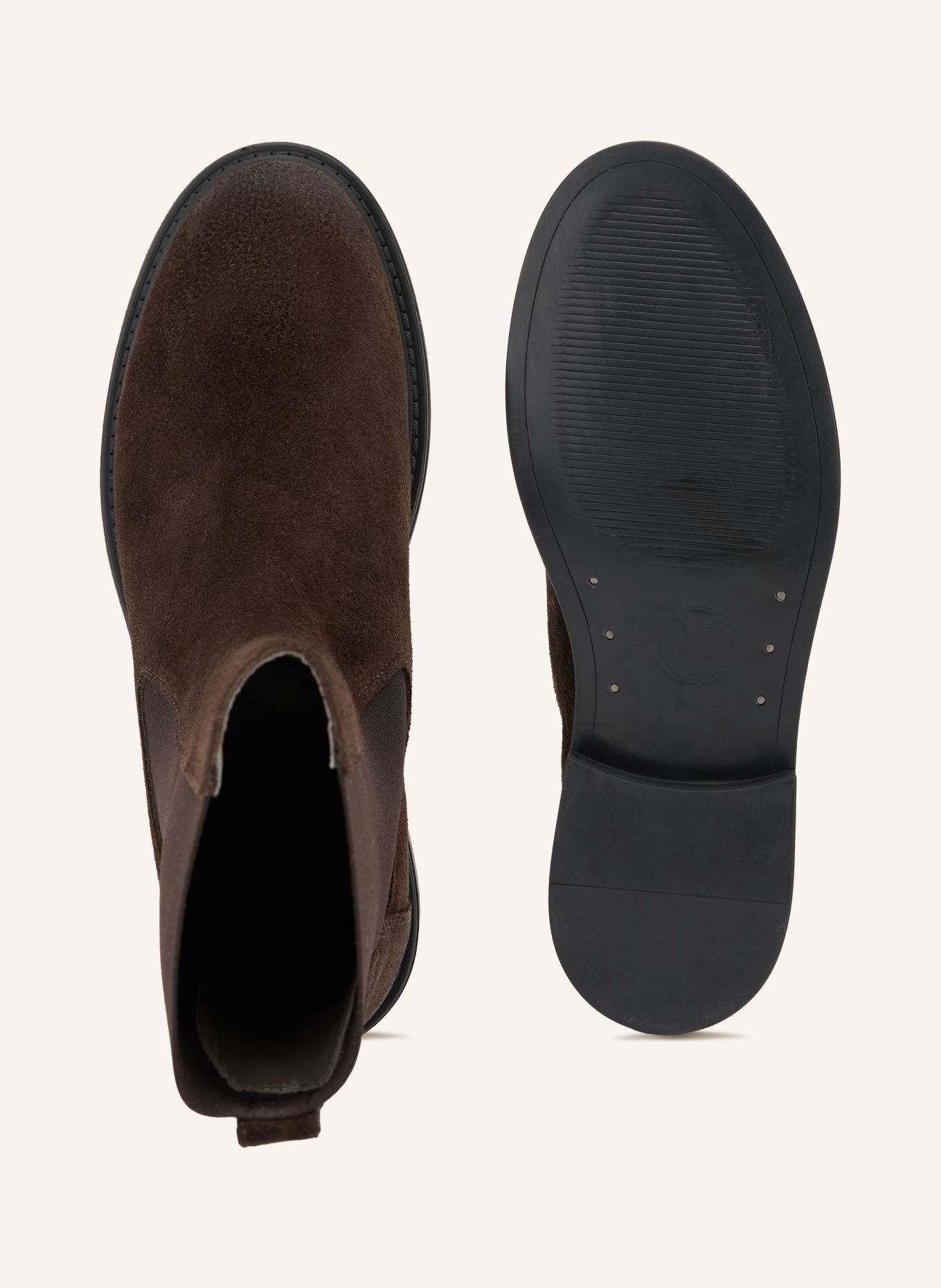 ALLSAINTS BERYL Chelsea boots: DARK BROWN