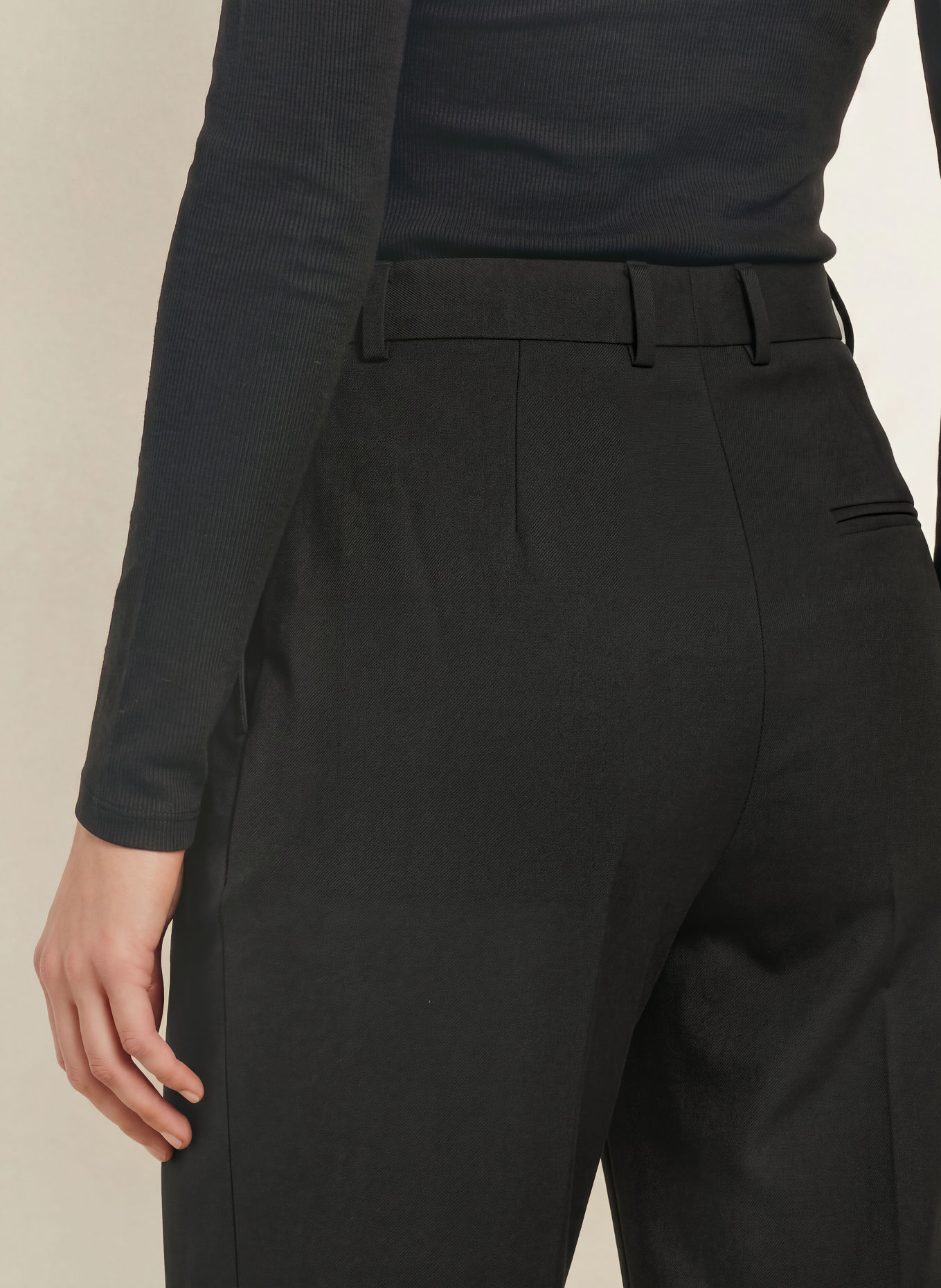 ALLSAINTS Hose ELYSIA: SCHWARZ