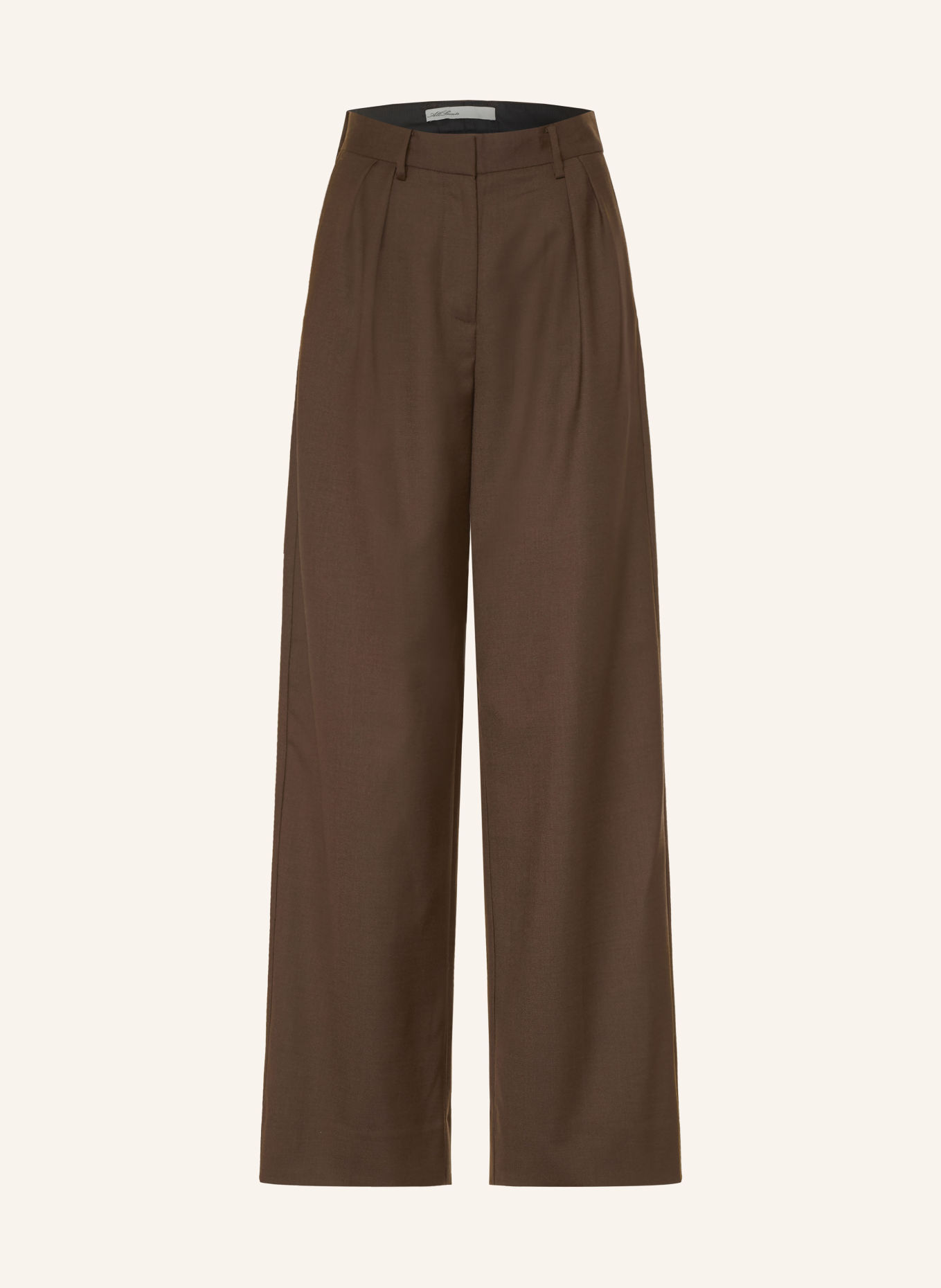 ALLSAINTS Marlene-broek LAURA: MARRON FONCÉ