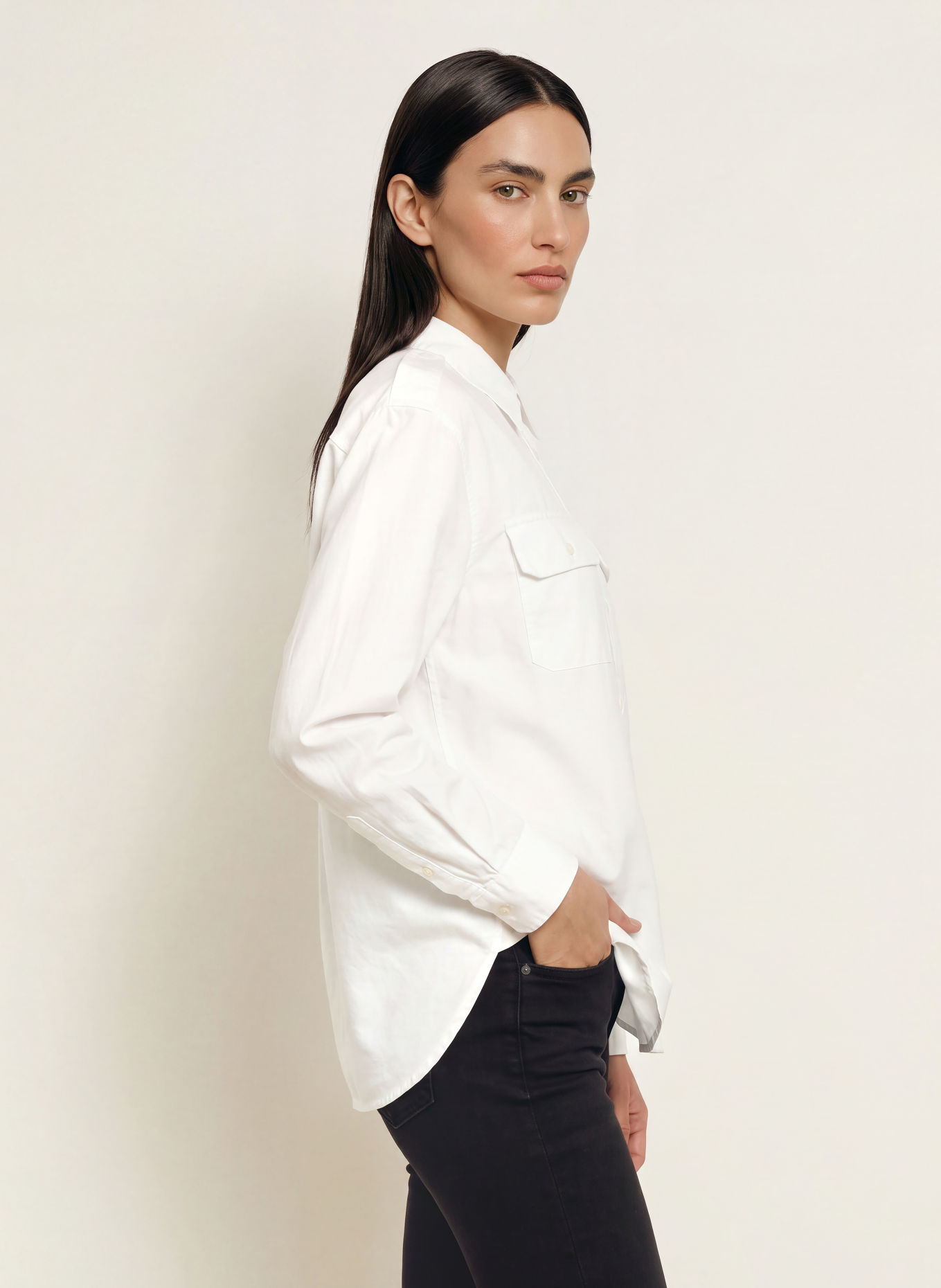 ALLSAINTS Overhemdblouse MAVEN: WIT