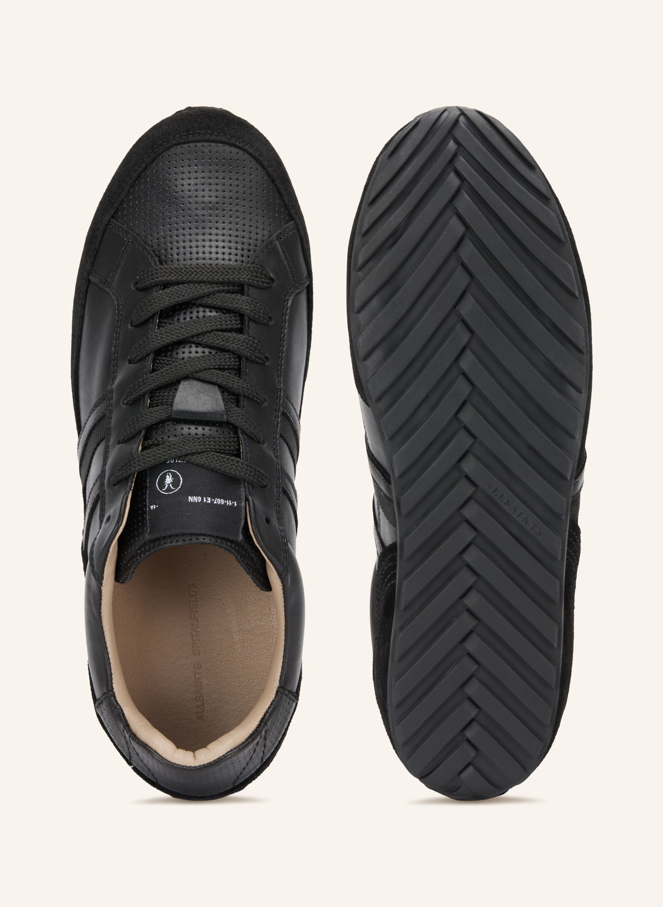 ALLSAINTS Sneakers LIAM: ZWART