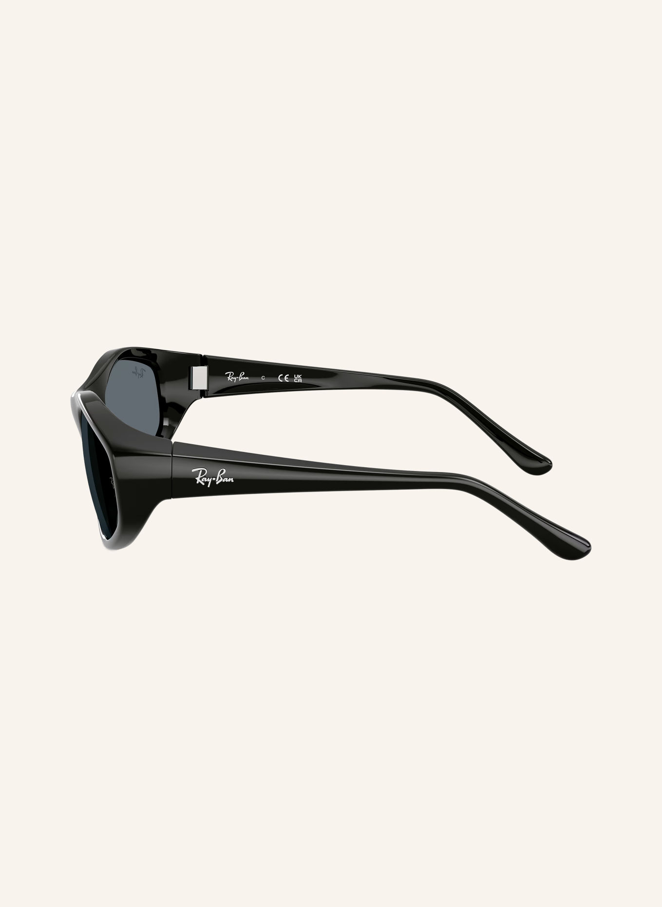 Ray-Ban Solbrille RB2228: SORT/BLÅ