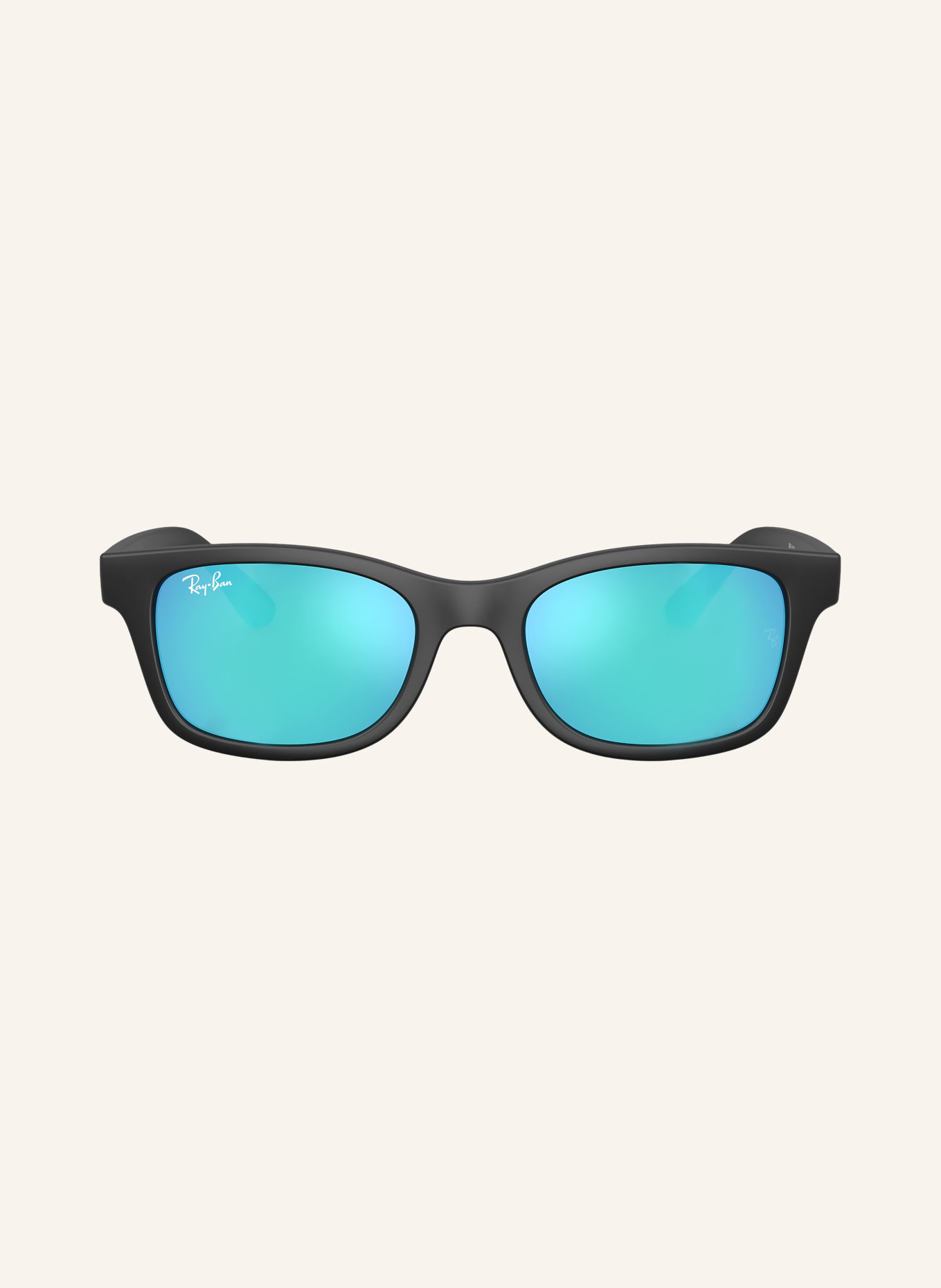 Ray-Ban Solbrille RB9086S: MATSORT/LYSGRØN SPEJLGLANS