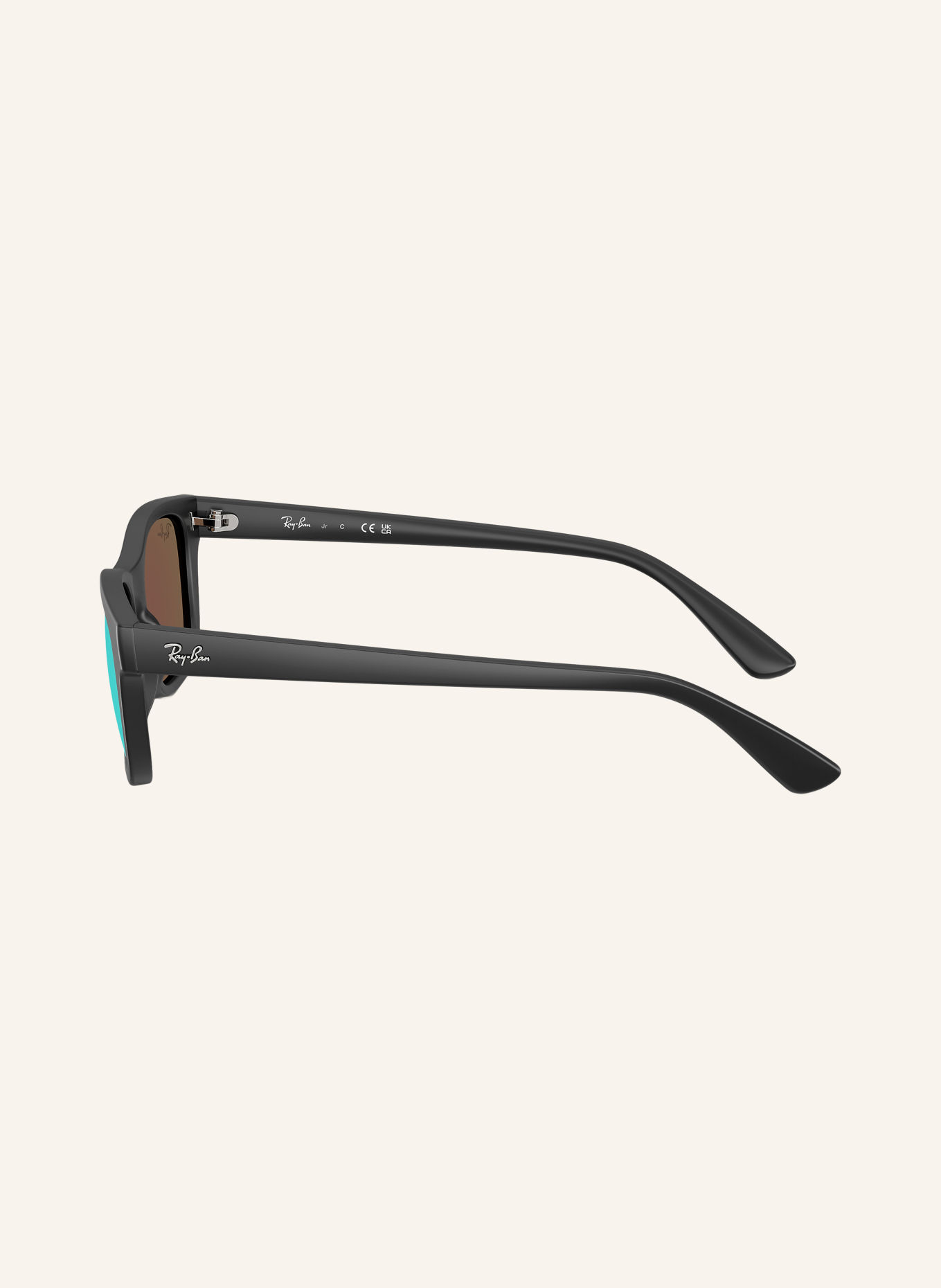 Ray-Ban Solbrille RB9086S: MATSORT/LYSGRØN SPEJLGLANS