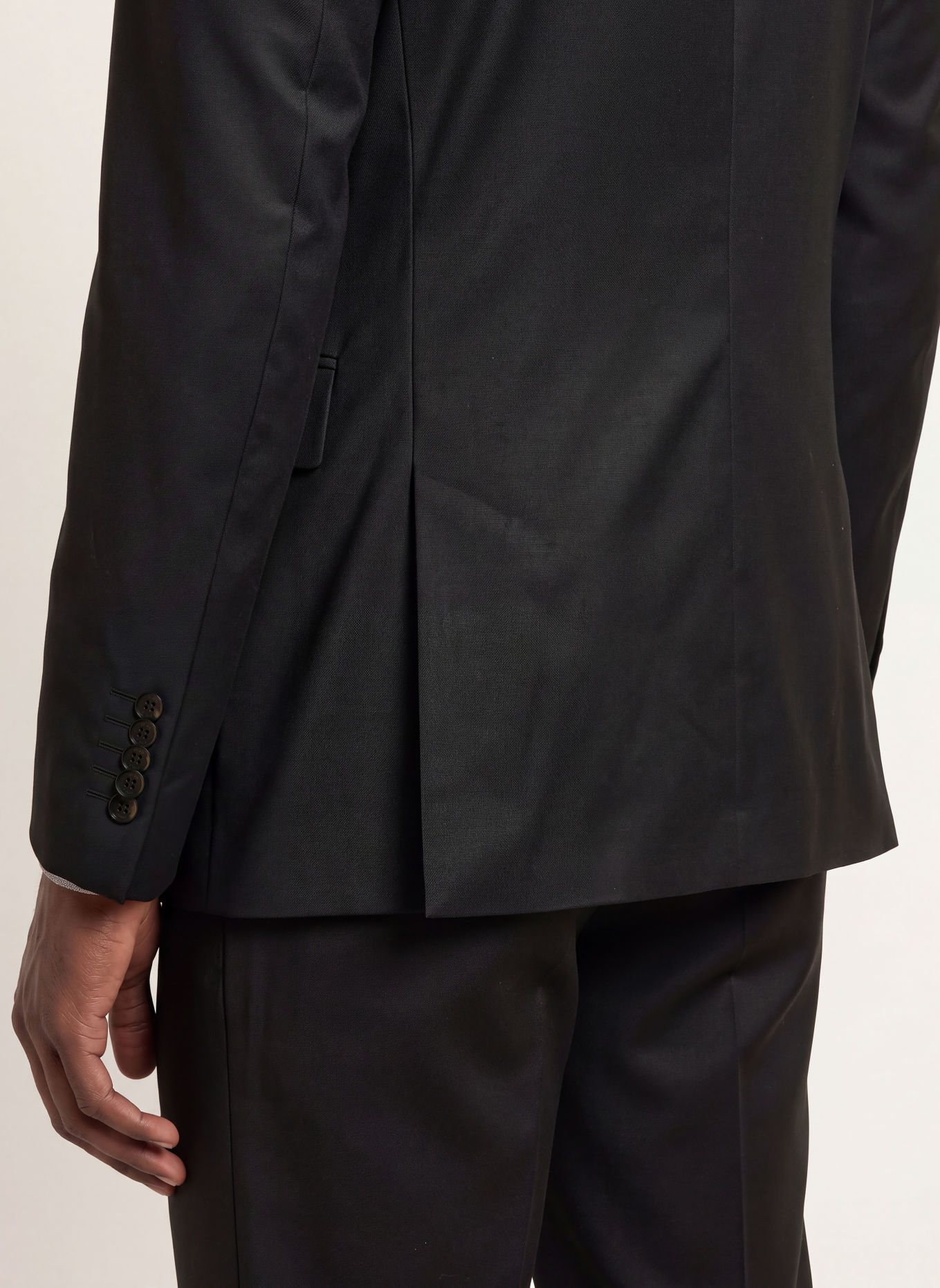 DRYKORN Kavaj DRYGENF Extra Slim Fit: SVART