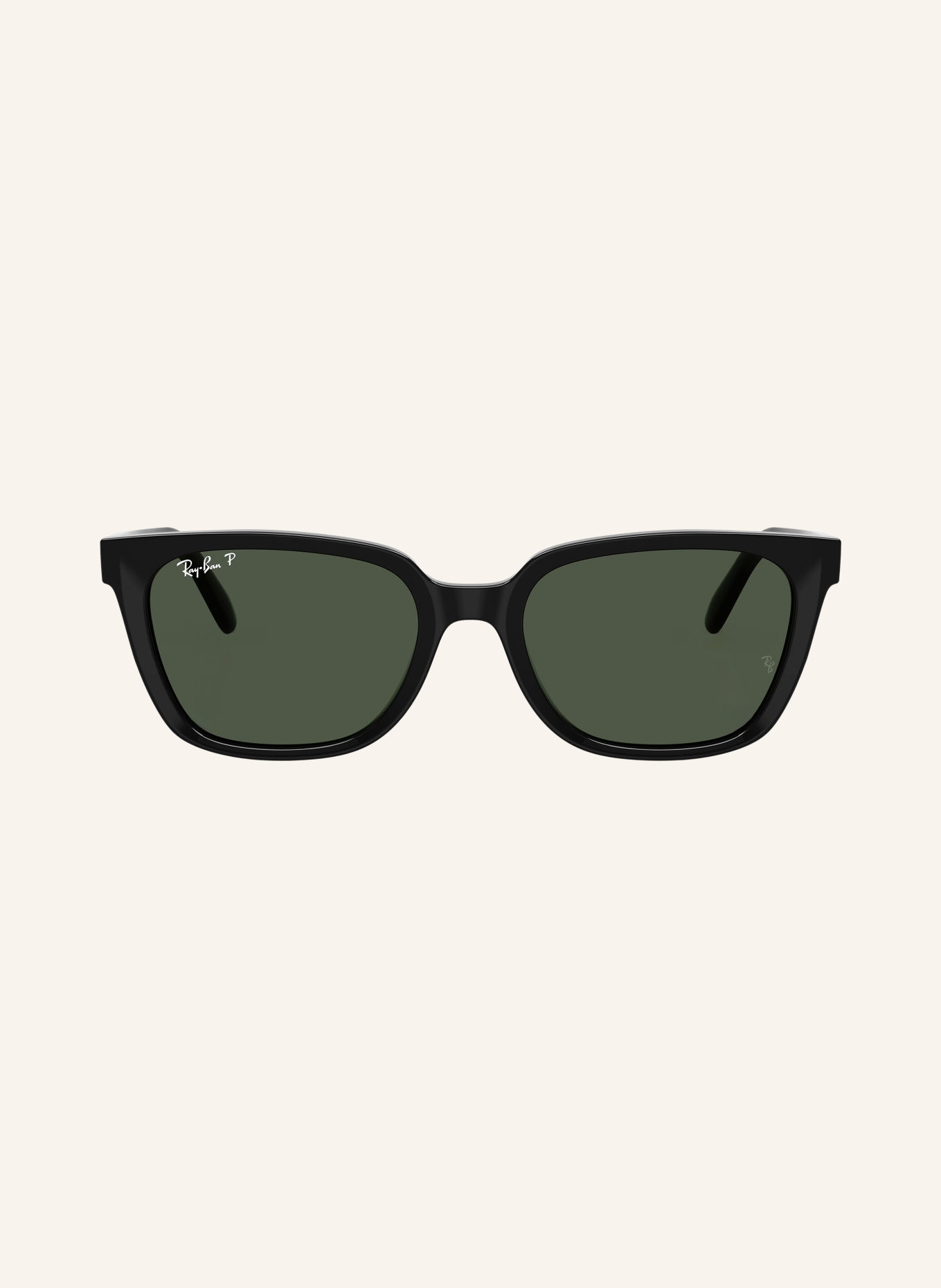 Ray-Ban Solbrille RB2243D: SORT/POLAR MØRKEGRØN