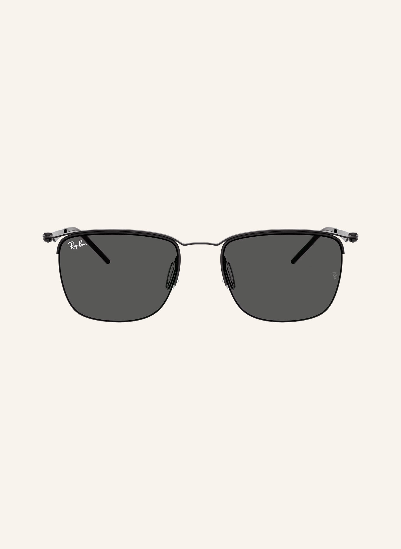 Ray-Ban Solbrille RB8550: SORT/ MØRKEGRÅ