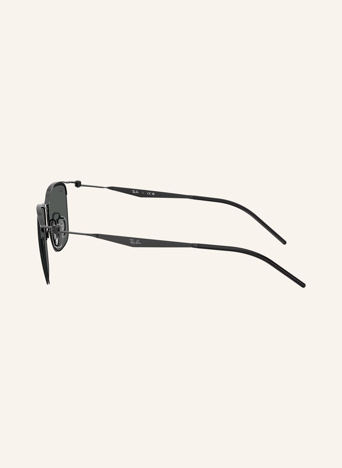 Ray-Ban Solbrille RB8550: SORT/ MØRKEGRÅ