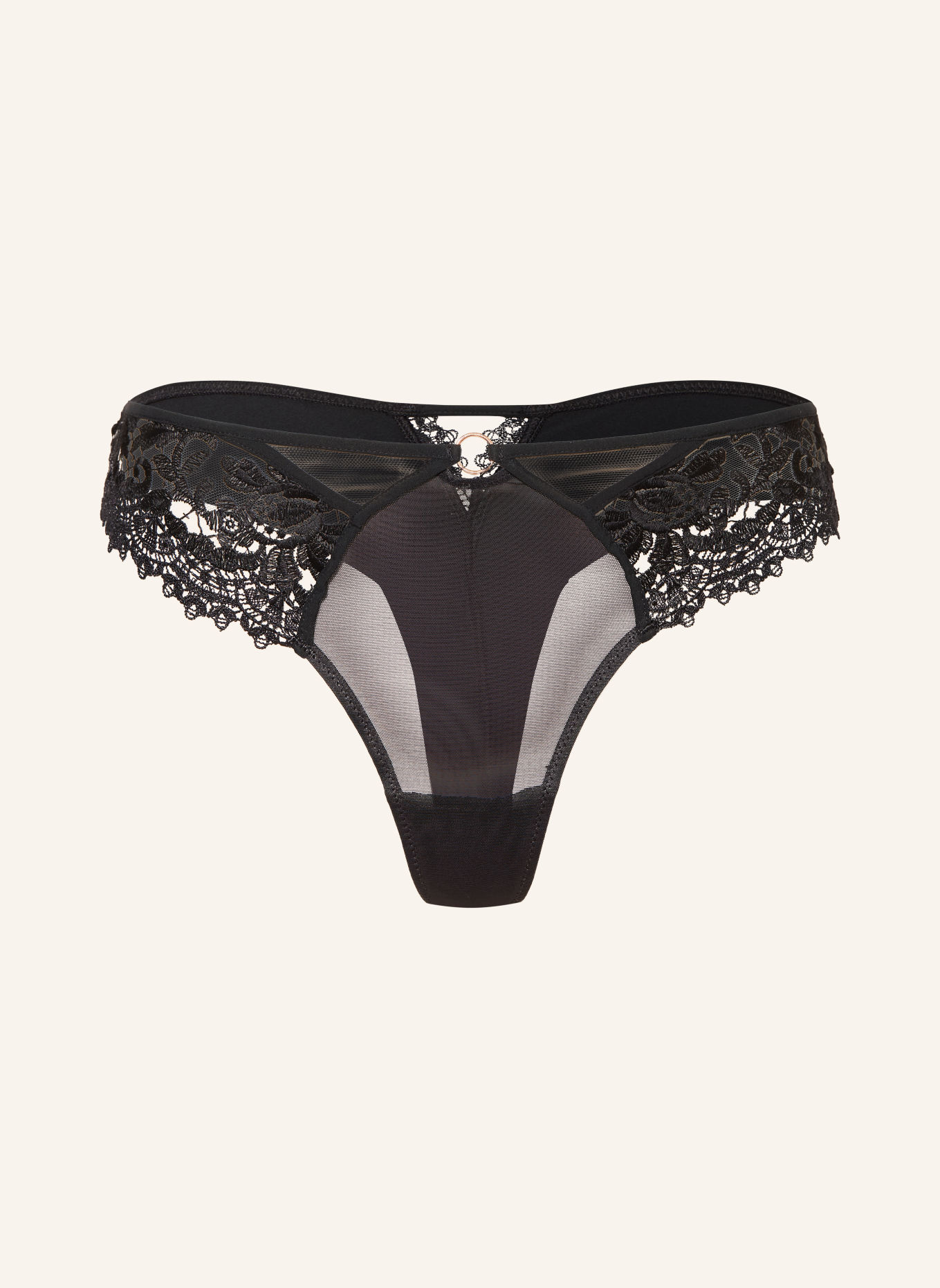 SIMONE PÉRÈLE String FANTASME: NOIR