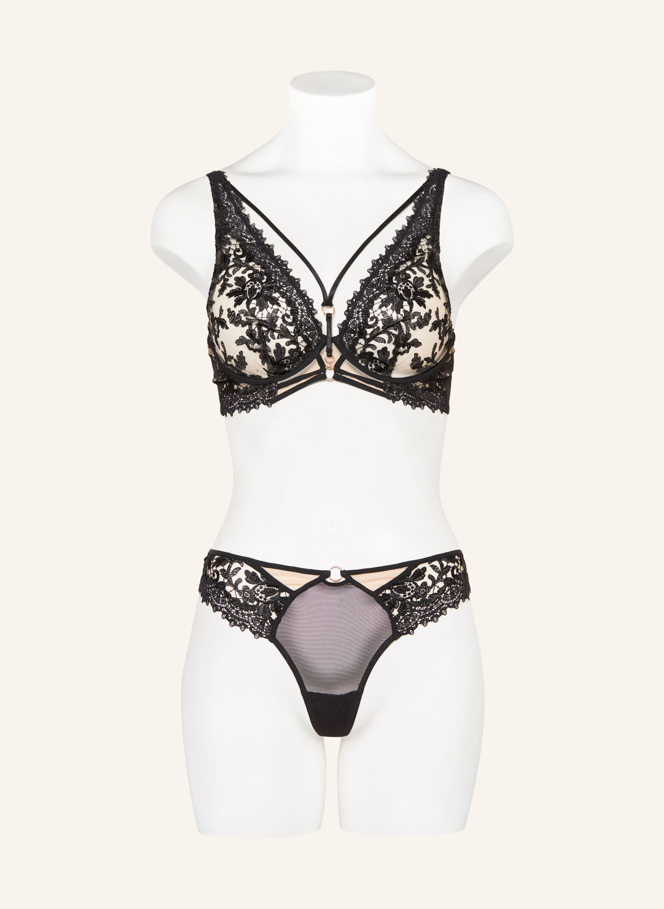 SIMONE PÉRÈLE String FANTASME: NOIR
