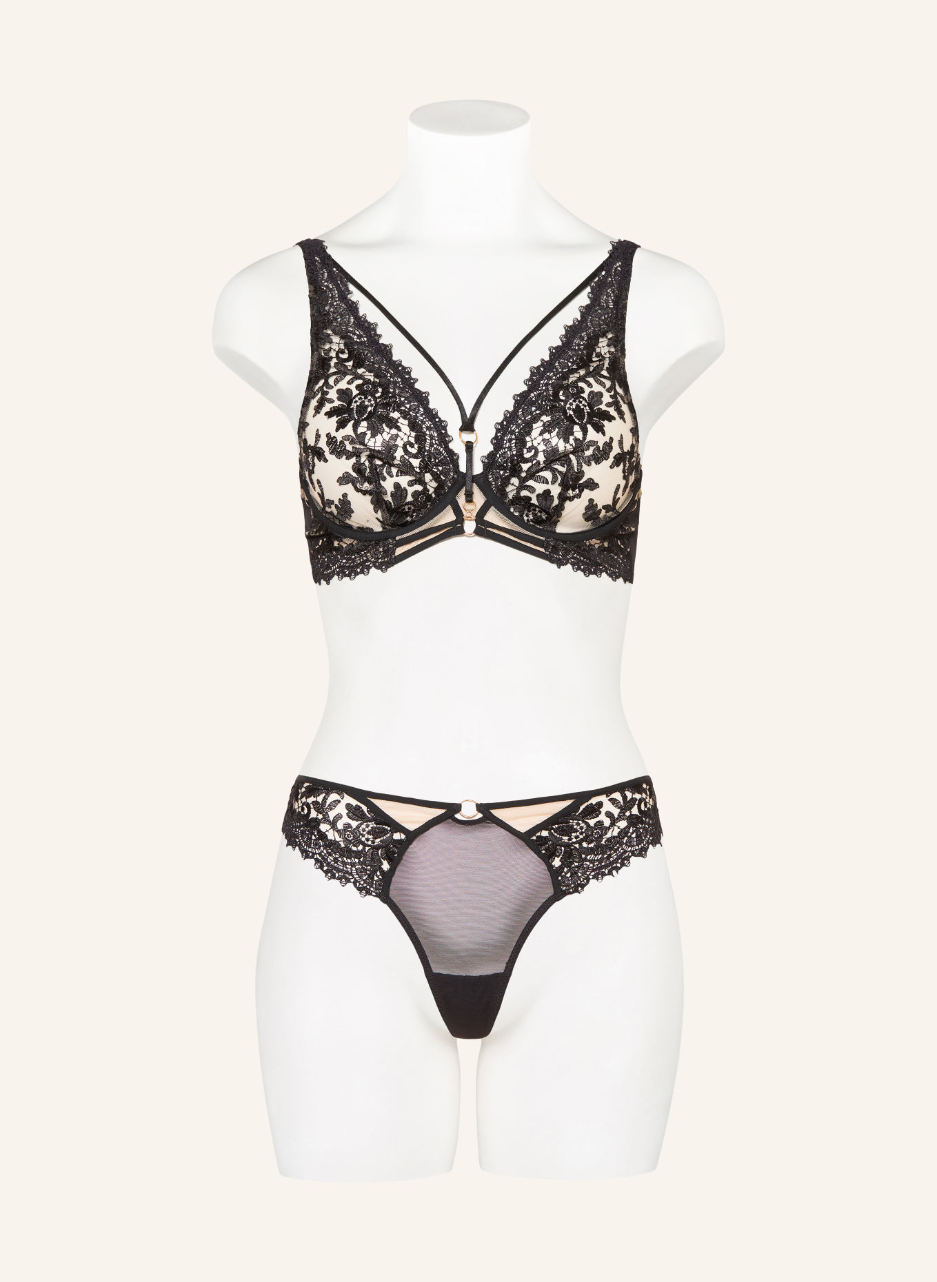 SIMONE PÉRÈLE Soutien-gorge à armatures FANTASME: NOIR