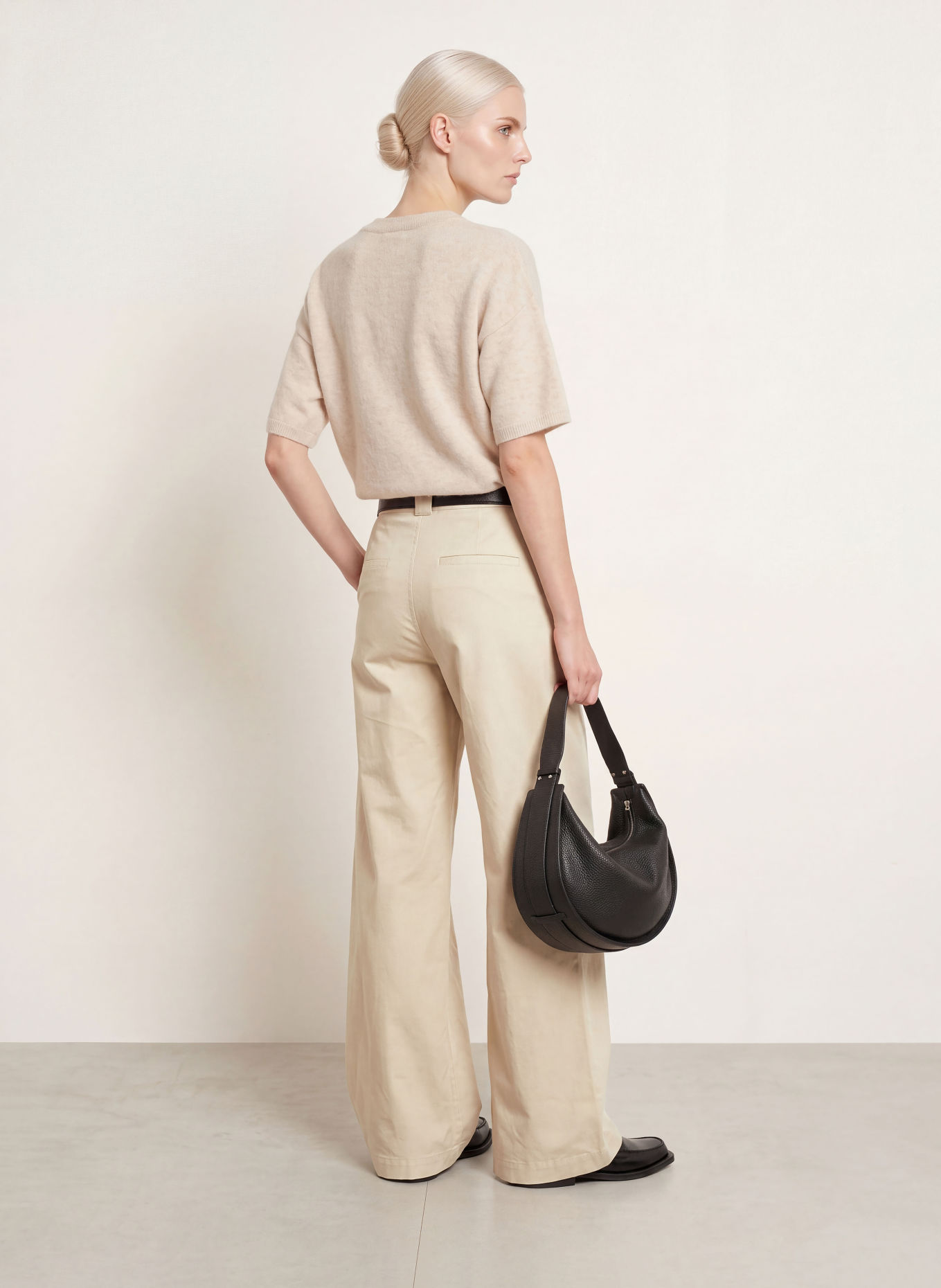 Marc O'Polo Strickshirt mit Alpaka: CREME