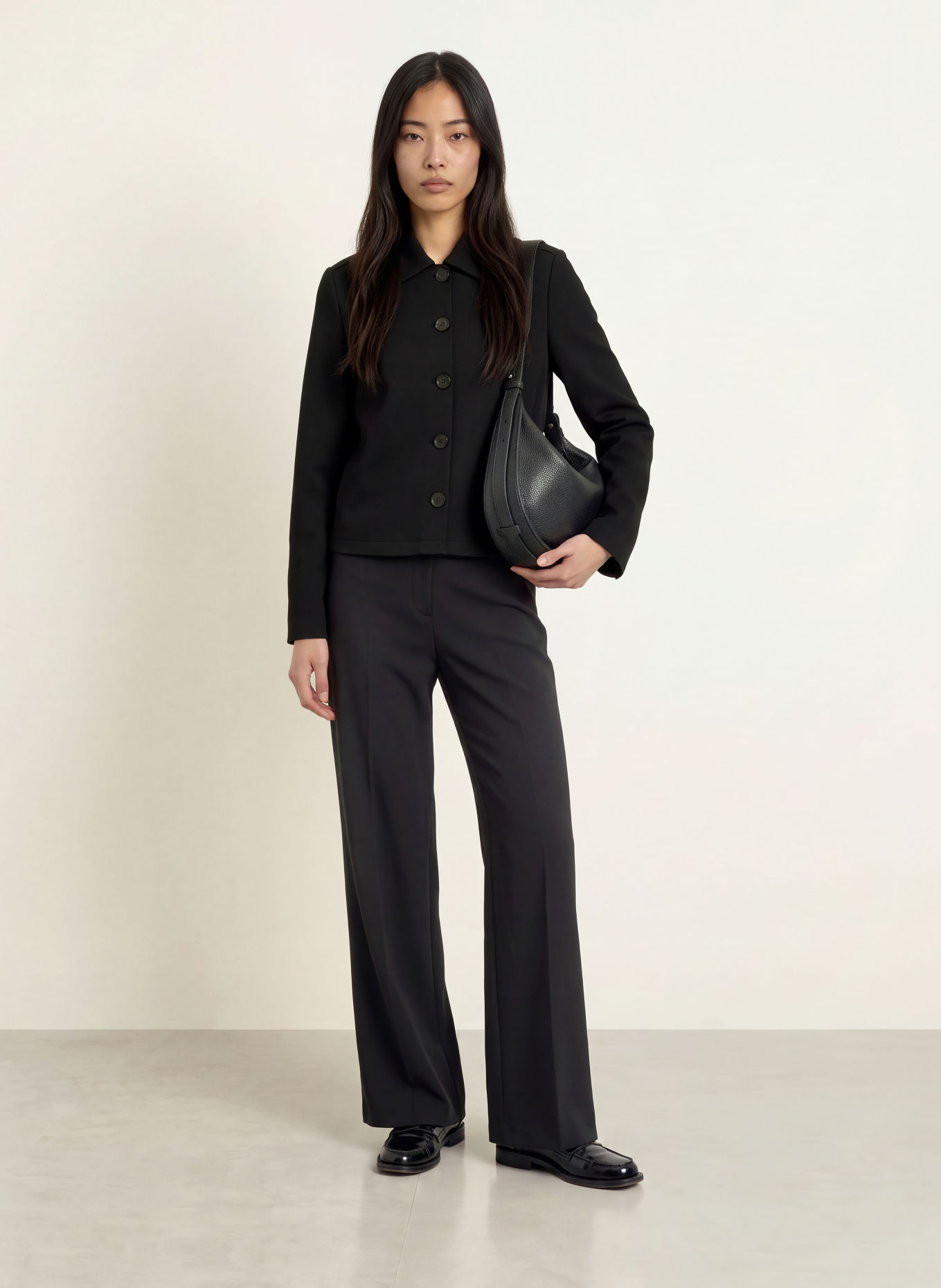Marc O'Polo Jerseyblazer: ZWART
