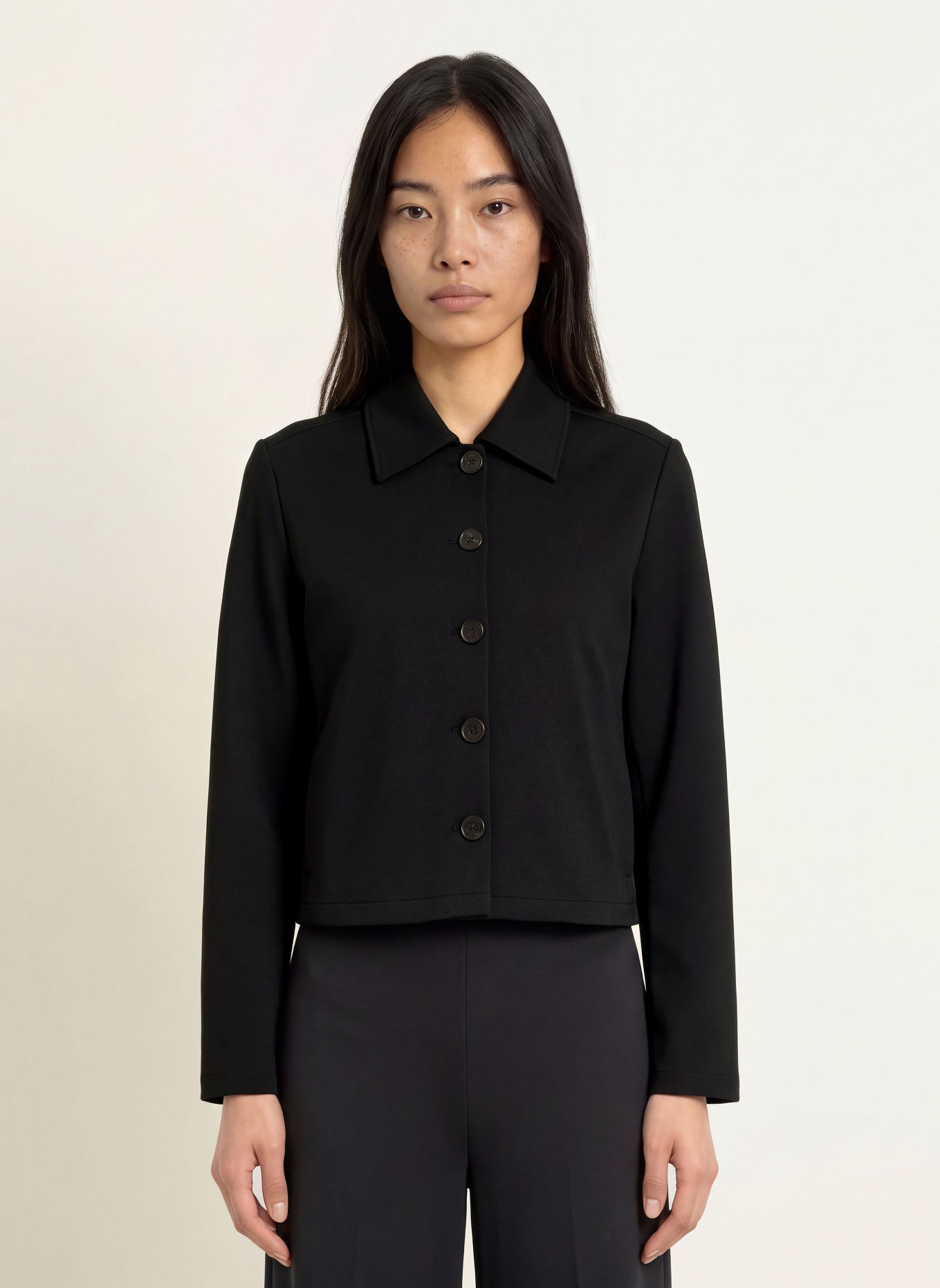Marc O'Polo Jerseyblazer: ZWART