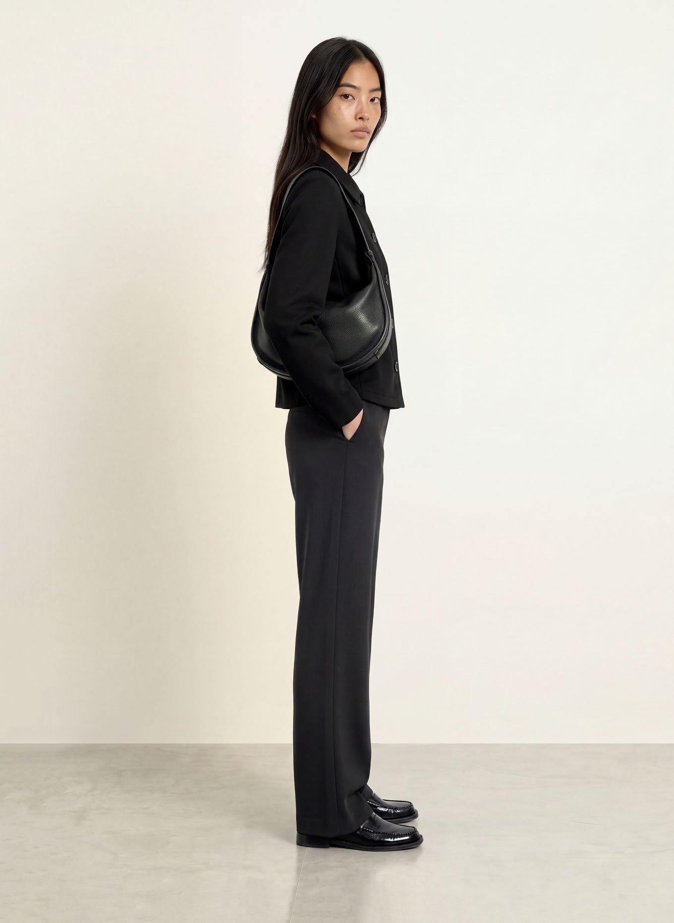 Marc O'Polo Jerseyblazer: ZWART