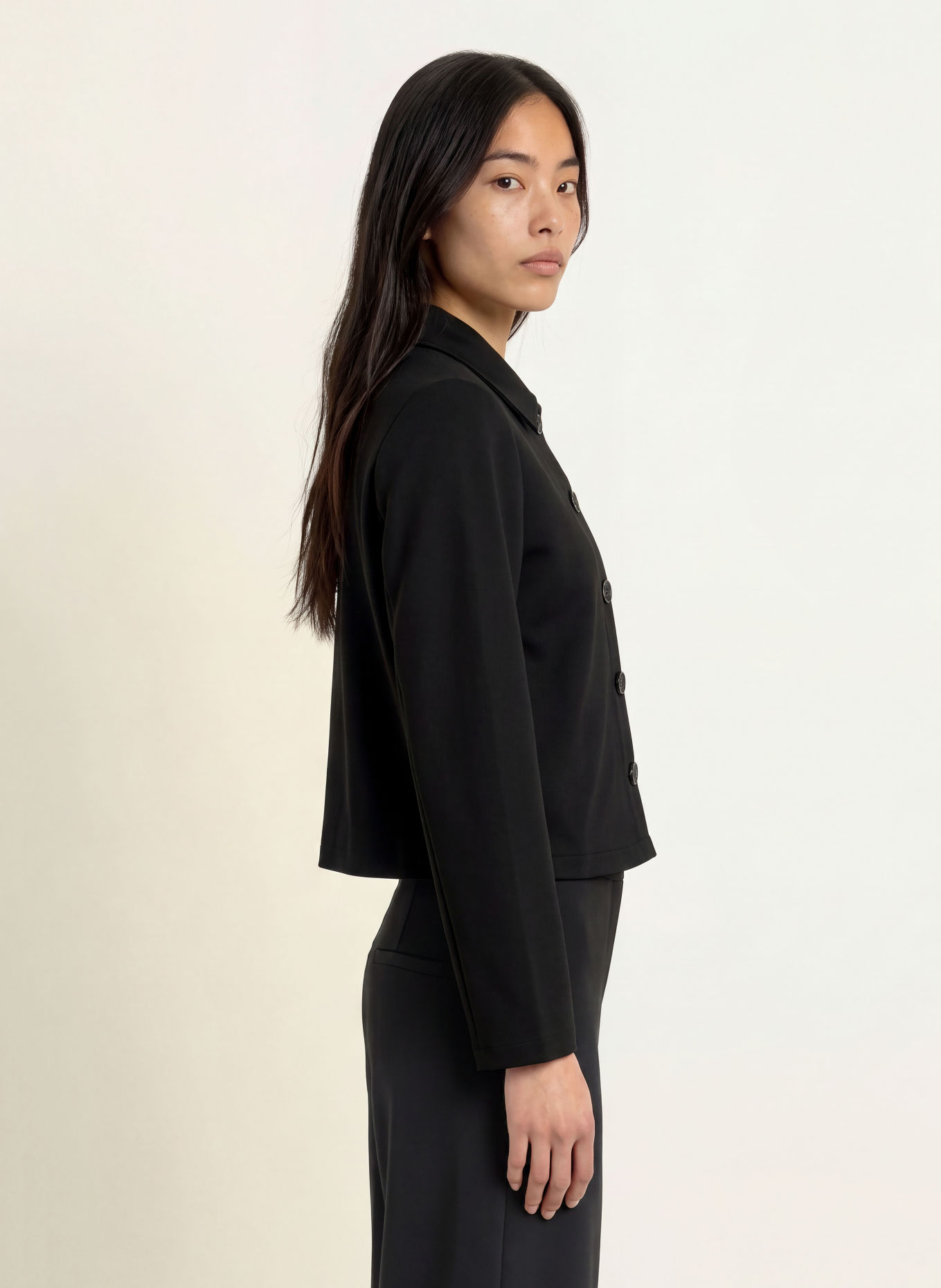 Marc O'Polo Jerseyblazer: ZWART