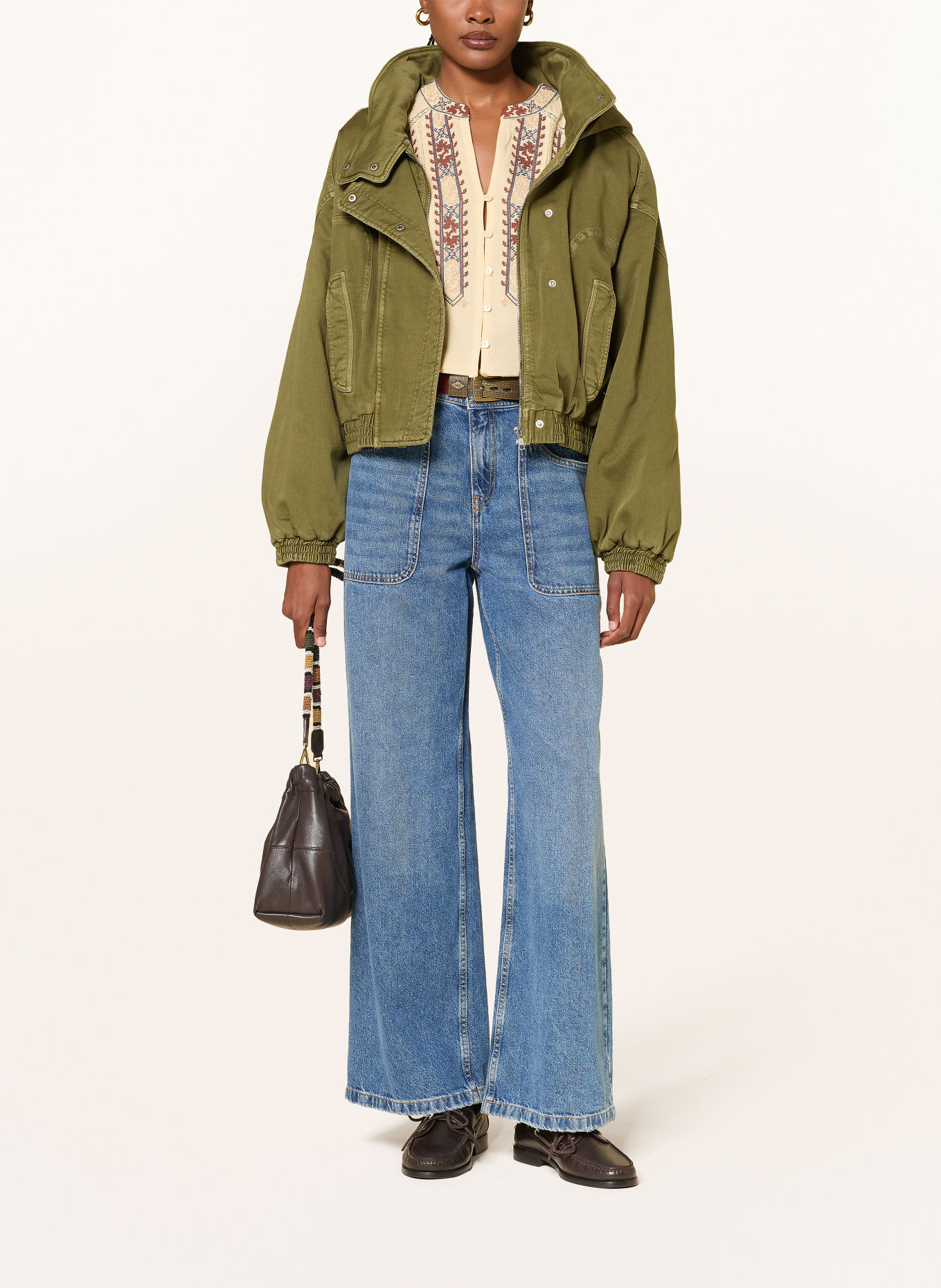 ba&sh Jacke NALO: KHAKI