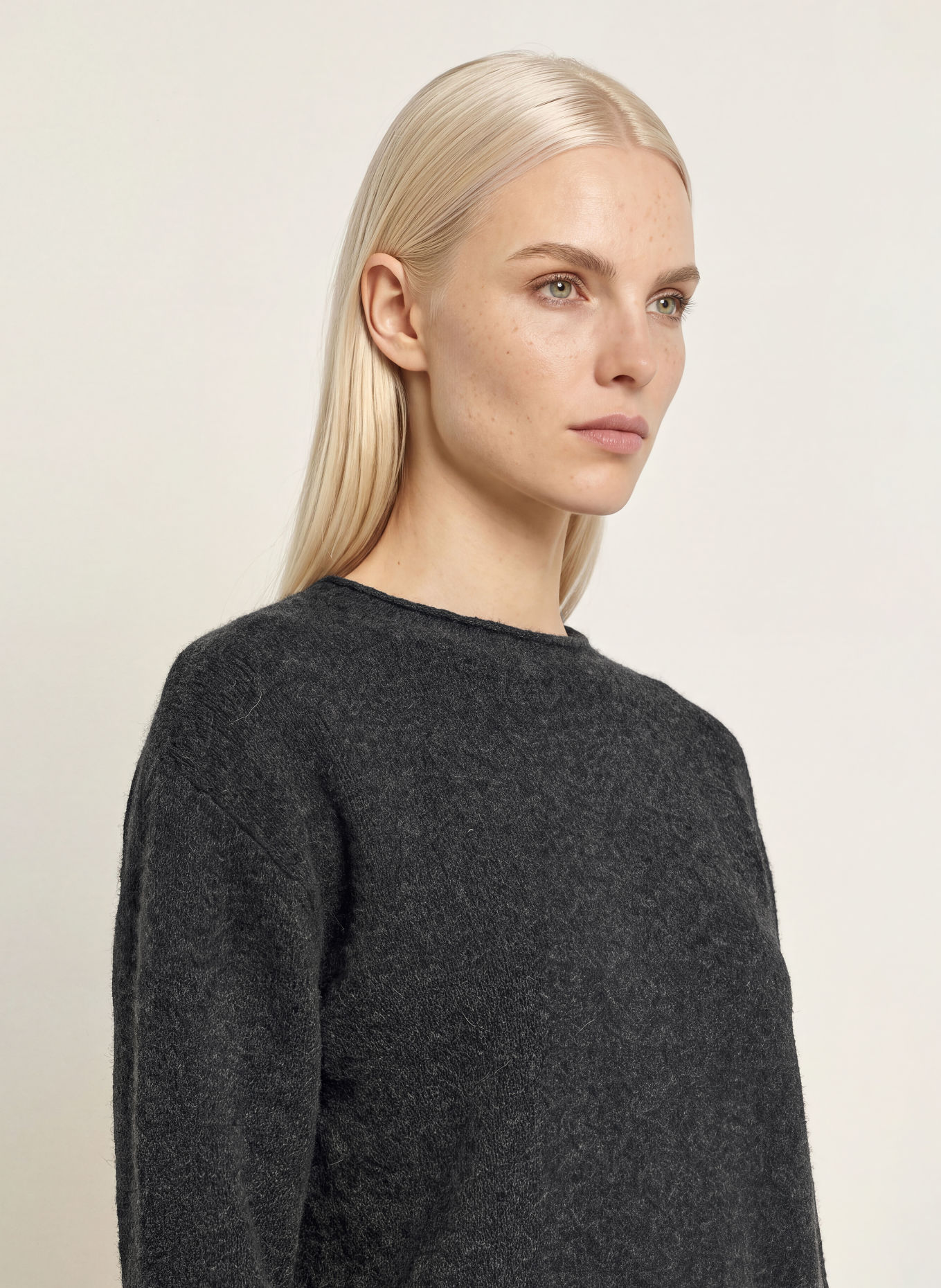 Marc O'Polo Alpaca Sweater: DARK GRAY
