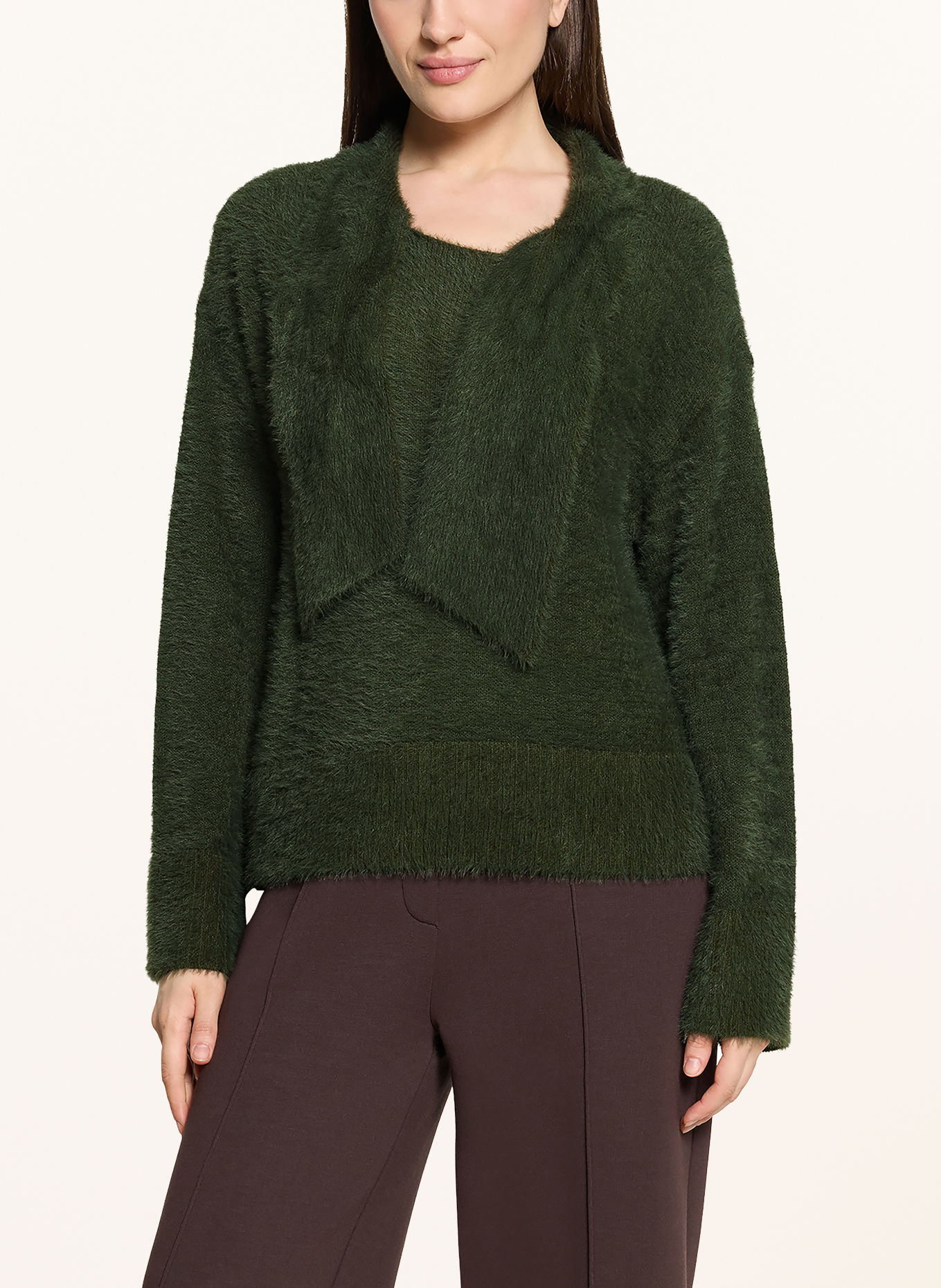 CARTOON Sweater: DARK GREEN