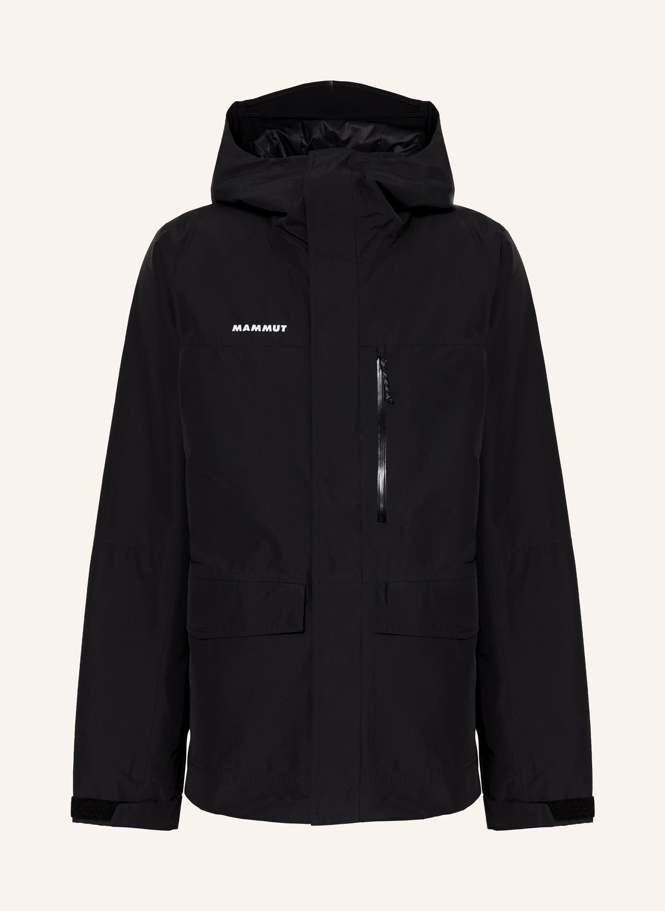 MAMMUT Ski-jas FALL LINE HS: ZWART
