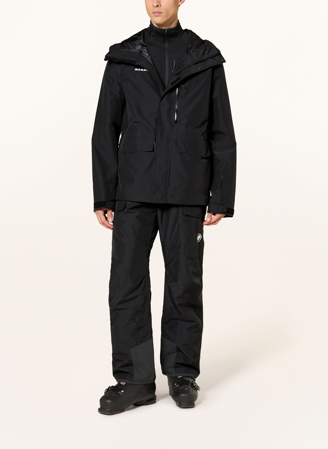MAMMUT Ski-jas FALL LINE HS: ZWART