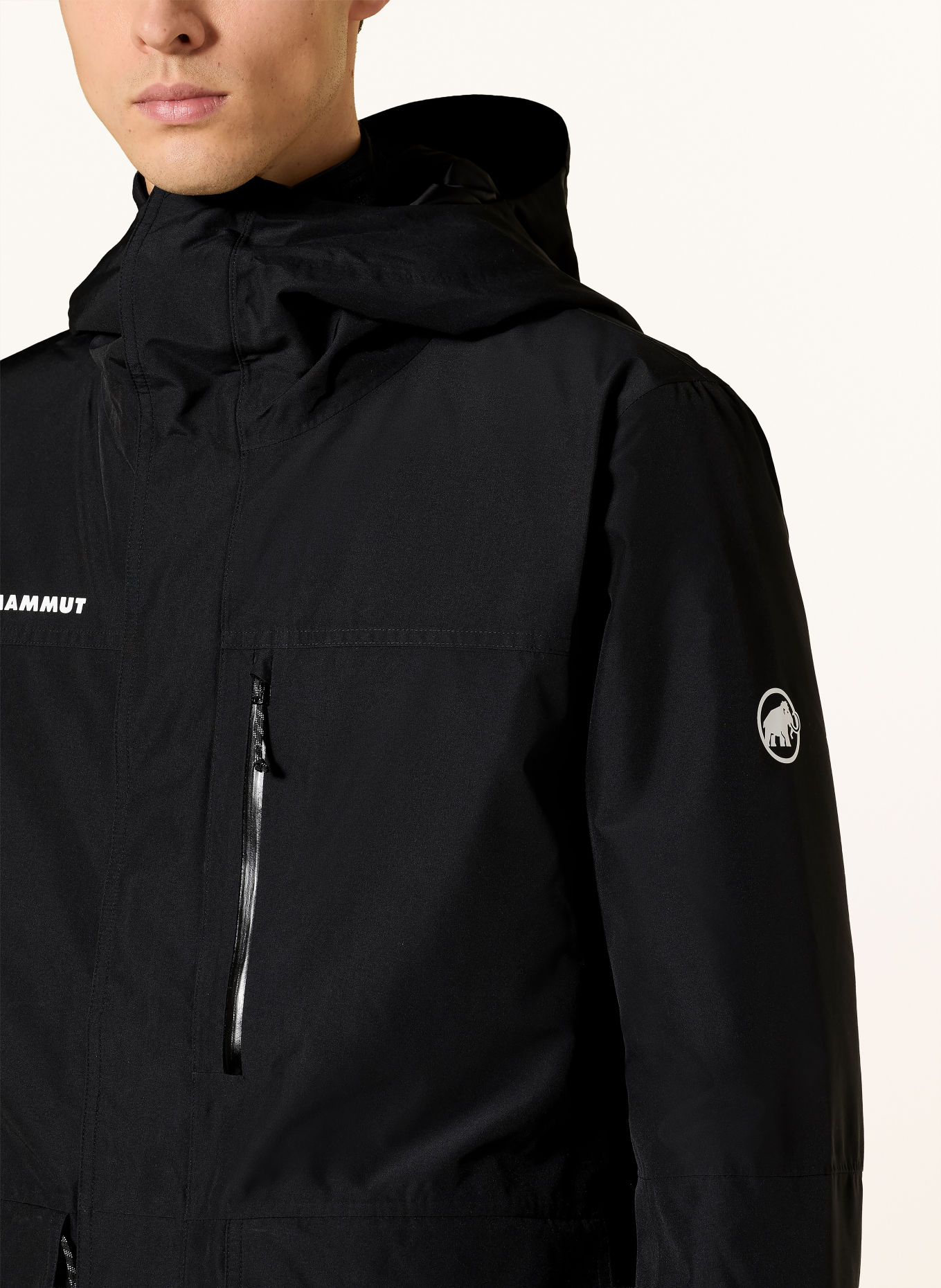 MAMMUT Ski-jas FALL LINE HS: ZWART