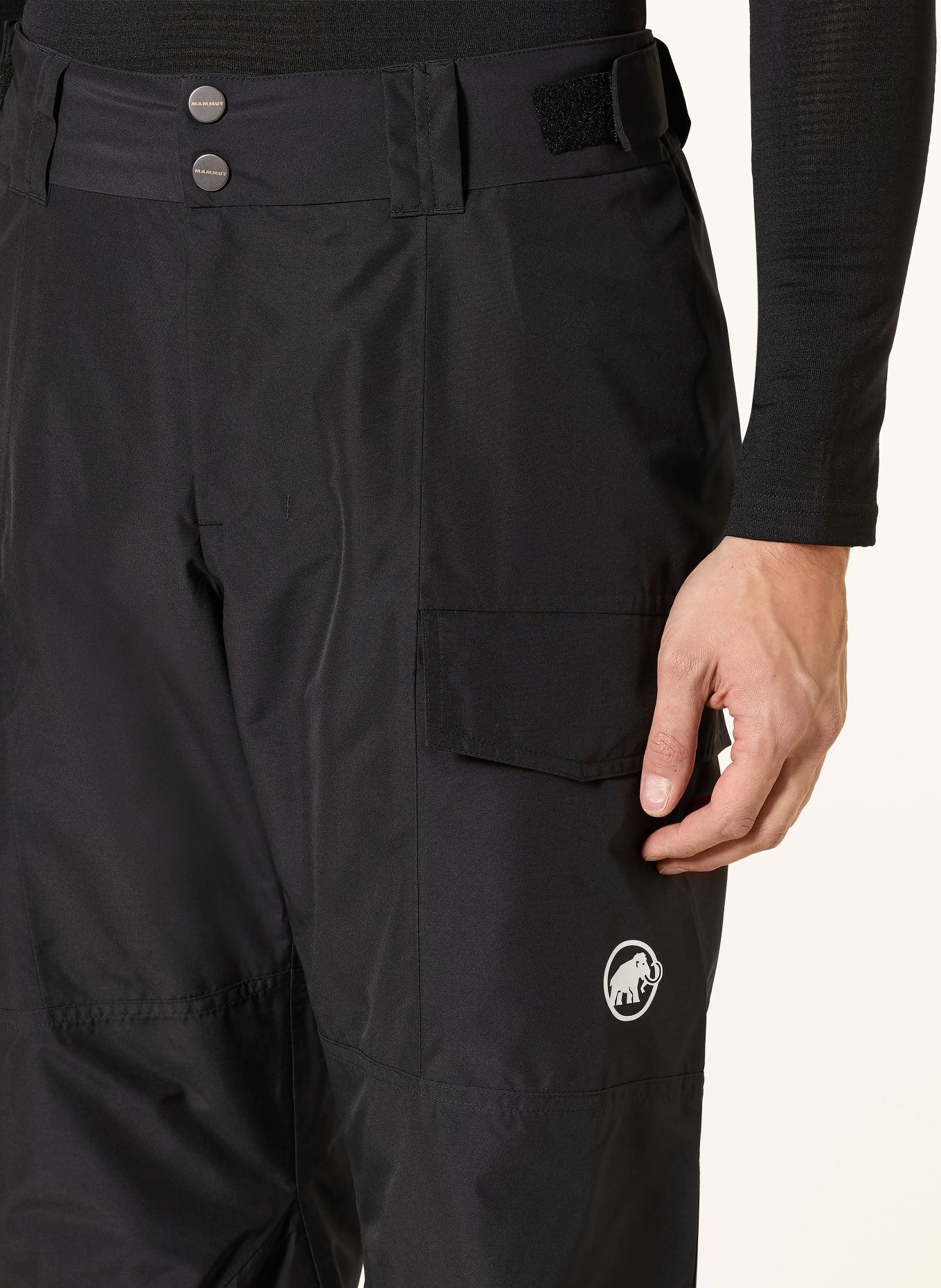 MAMMUT Skibukser FALL LINE HS THERMO: SORT