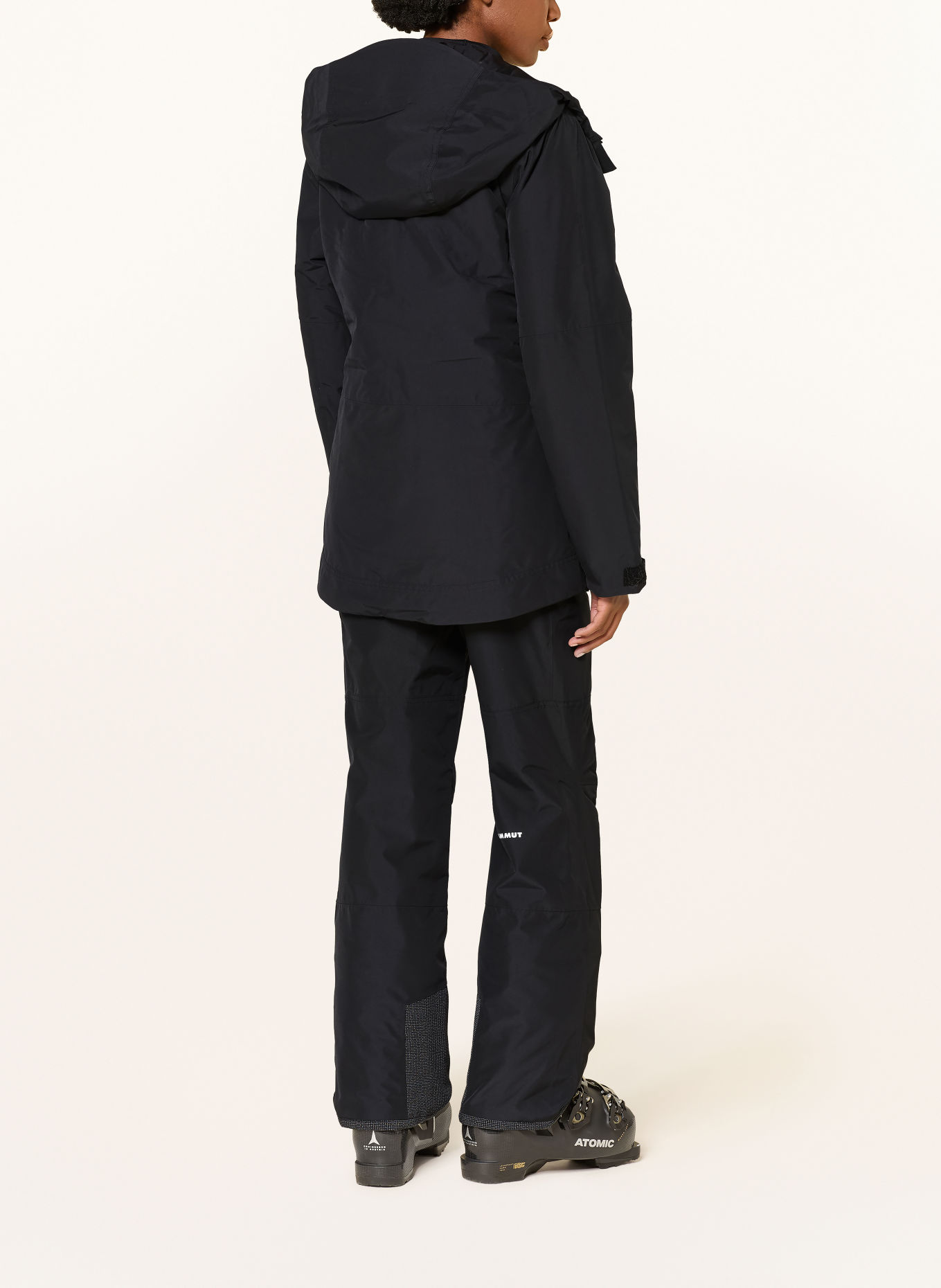 MAMMUT Ski-jas FALL LINE HS: ZWART