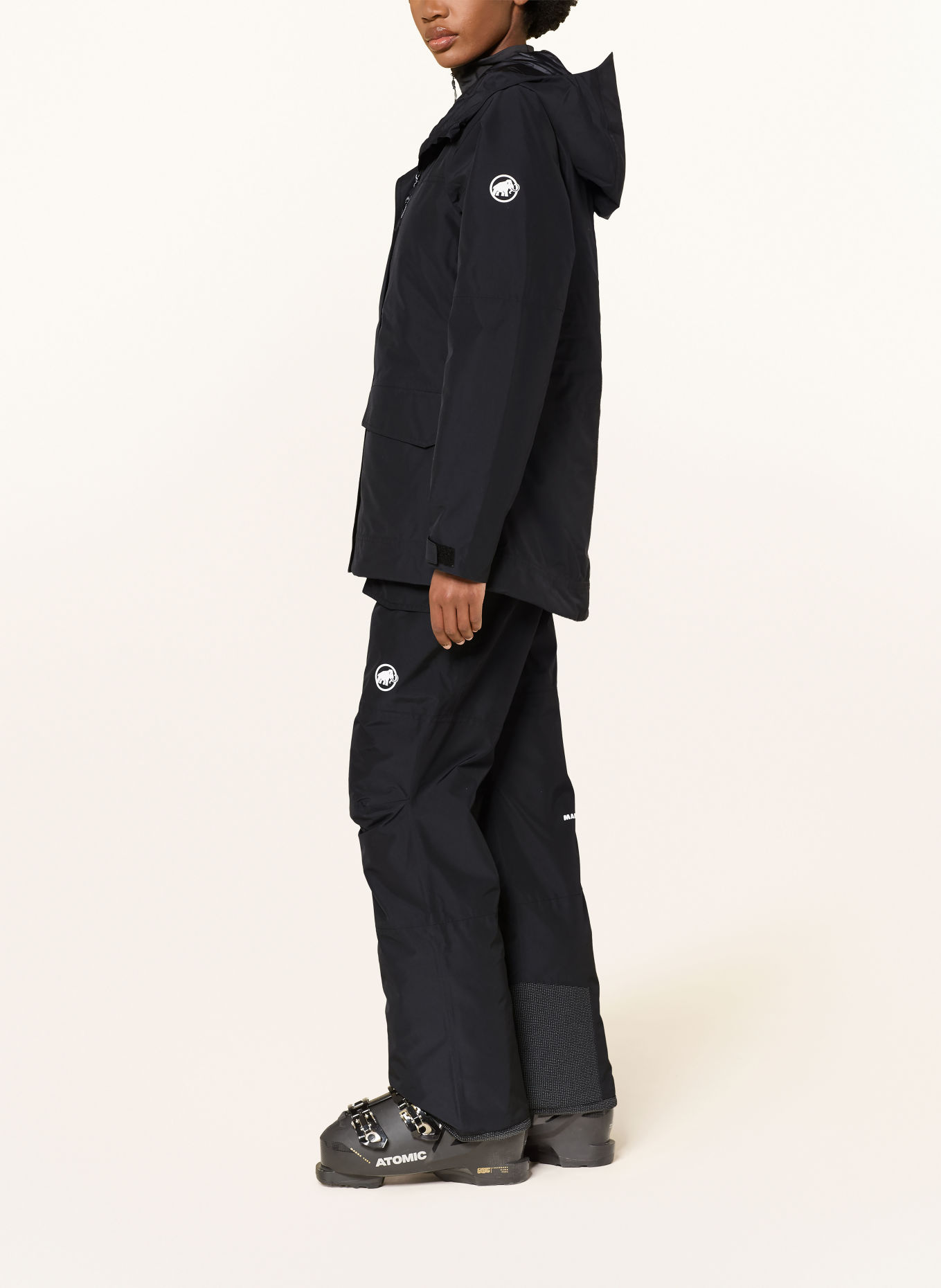 MAMMUT Ski-jas FALL LINE HS: ZWART