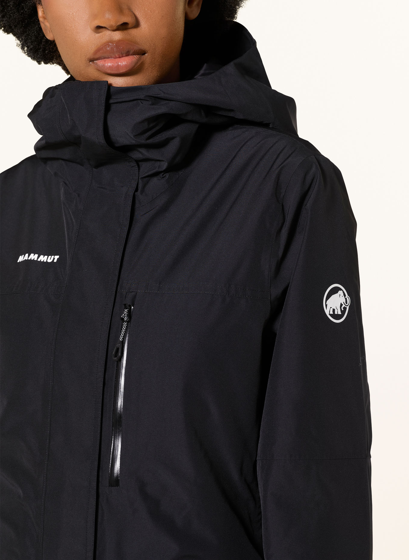MAMMUT Ski-jas FALL LINE HS: ZWART