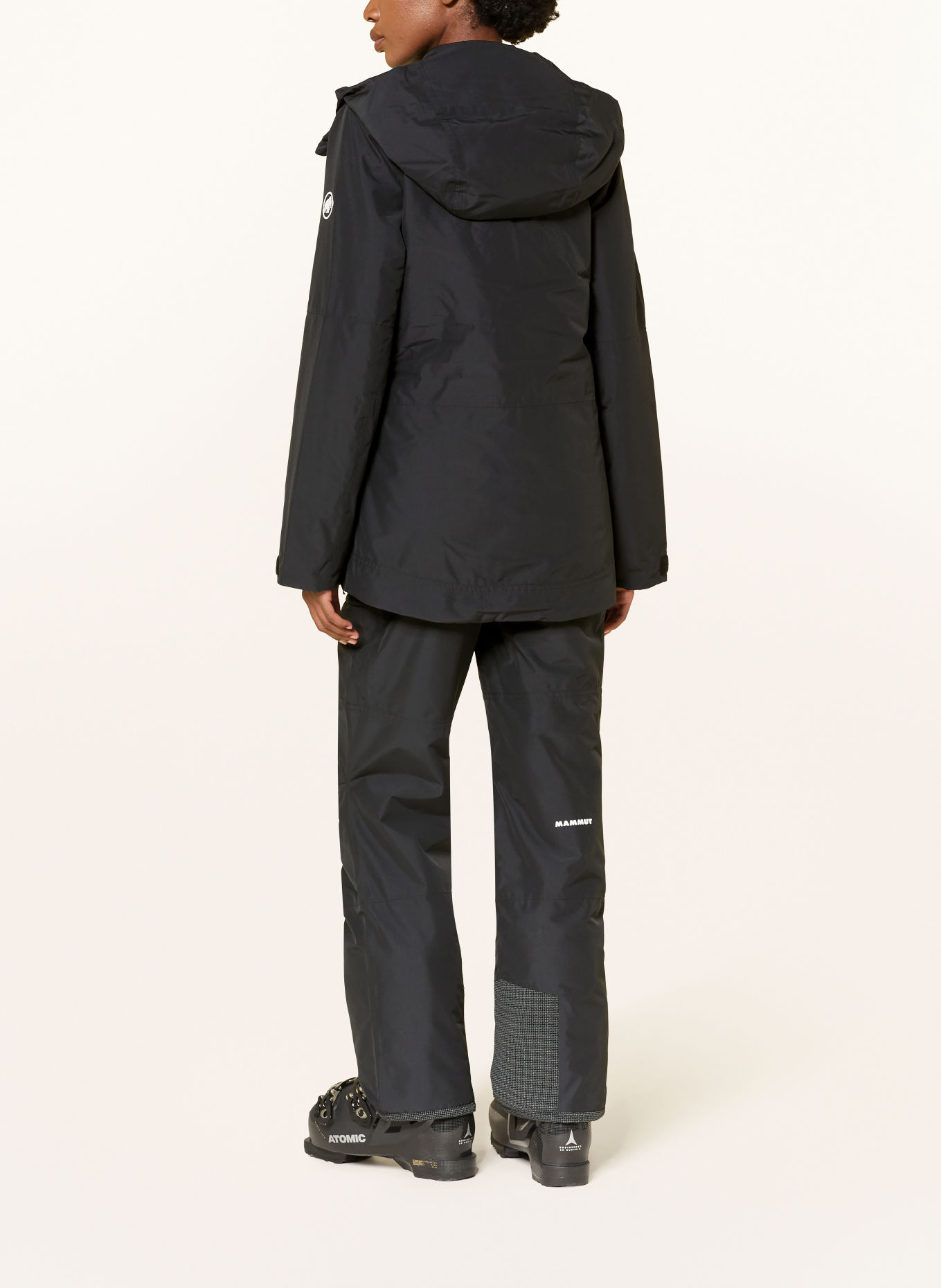 MAMMUT Skibukser FALL LINE HS THERMO: SORT