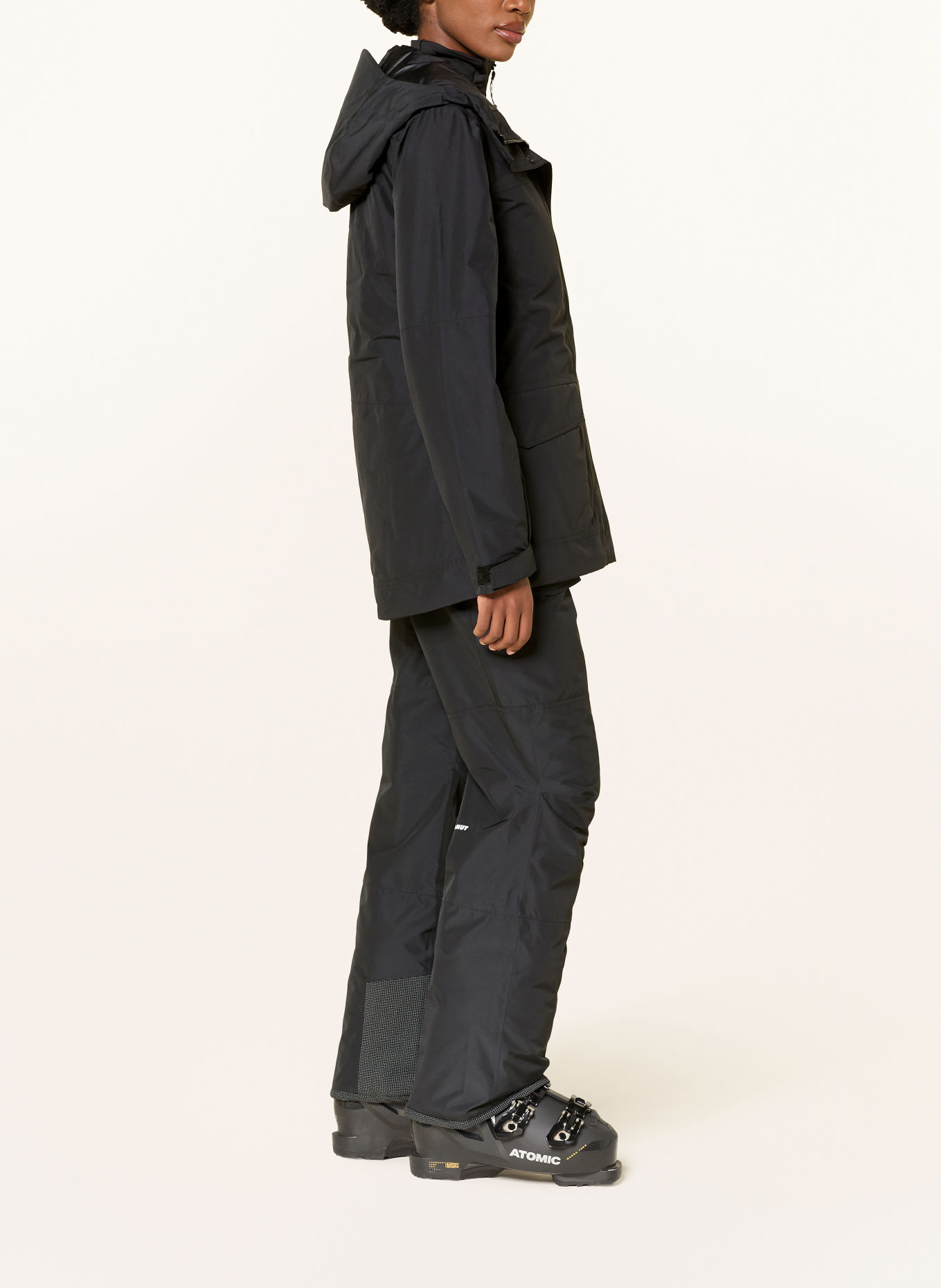 MAMMUT Skibukser FALL LINE HS THERMO: SORT