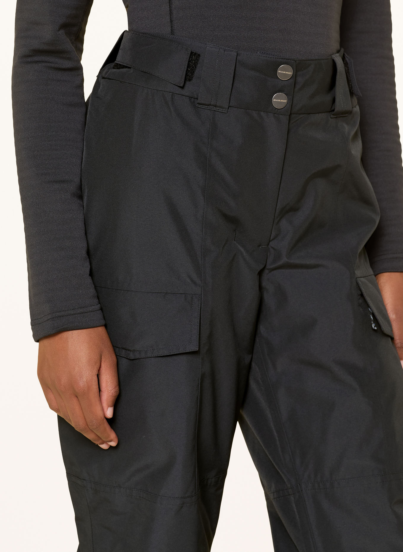 MAMMUT Skibukser FALL LINE HS THERMO: SORT