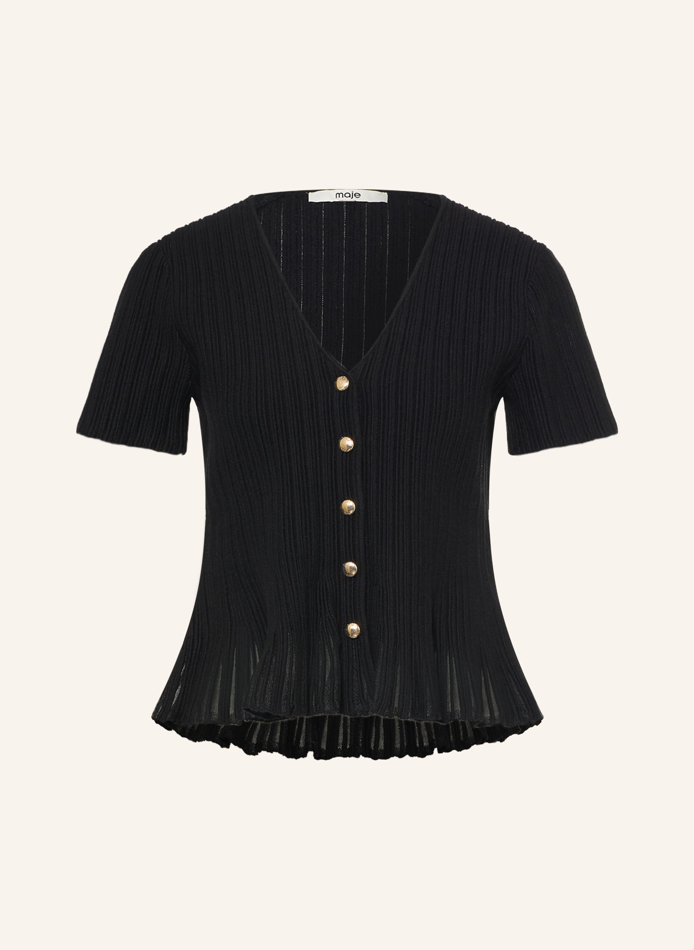 maje Strickjacke: SCHWARZ