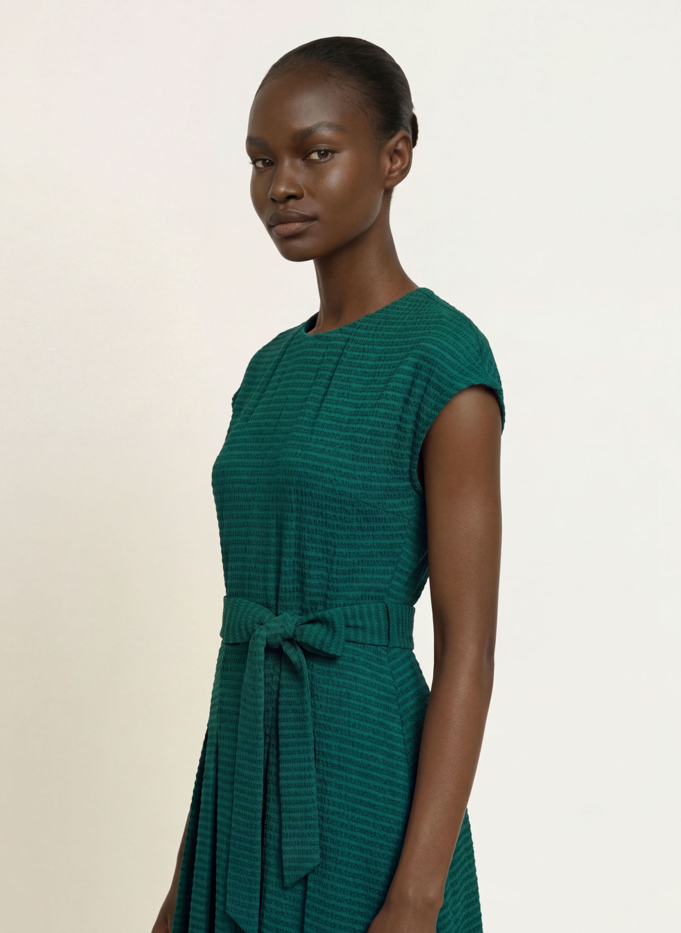 HOBBS Rochie VIVIENE: VERDE ÎNCHIS