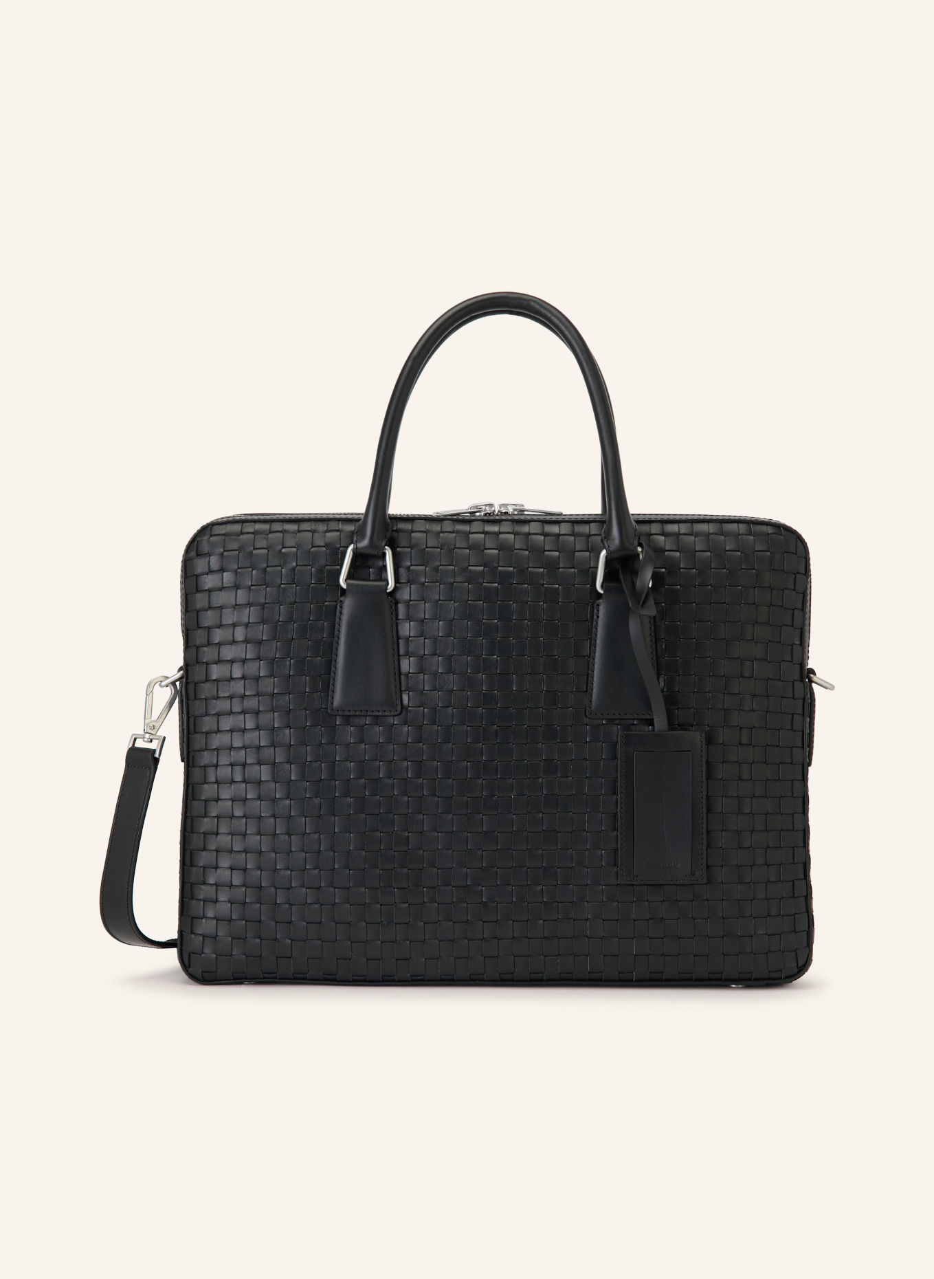 SANDRO Laptop-Tasche: SCHWARZ