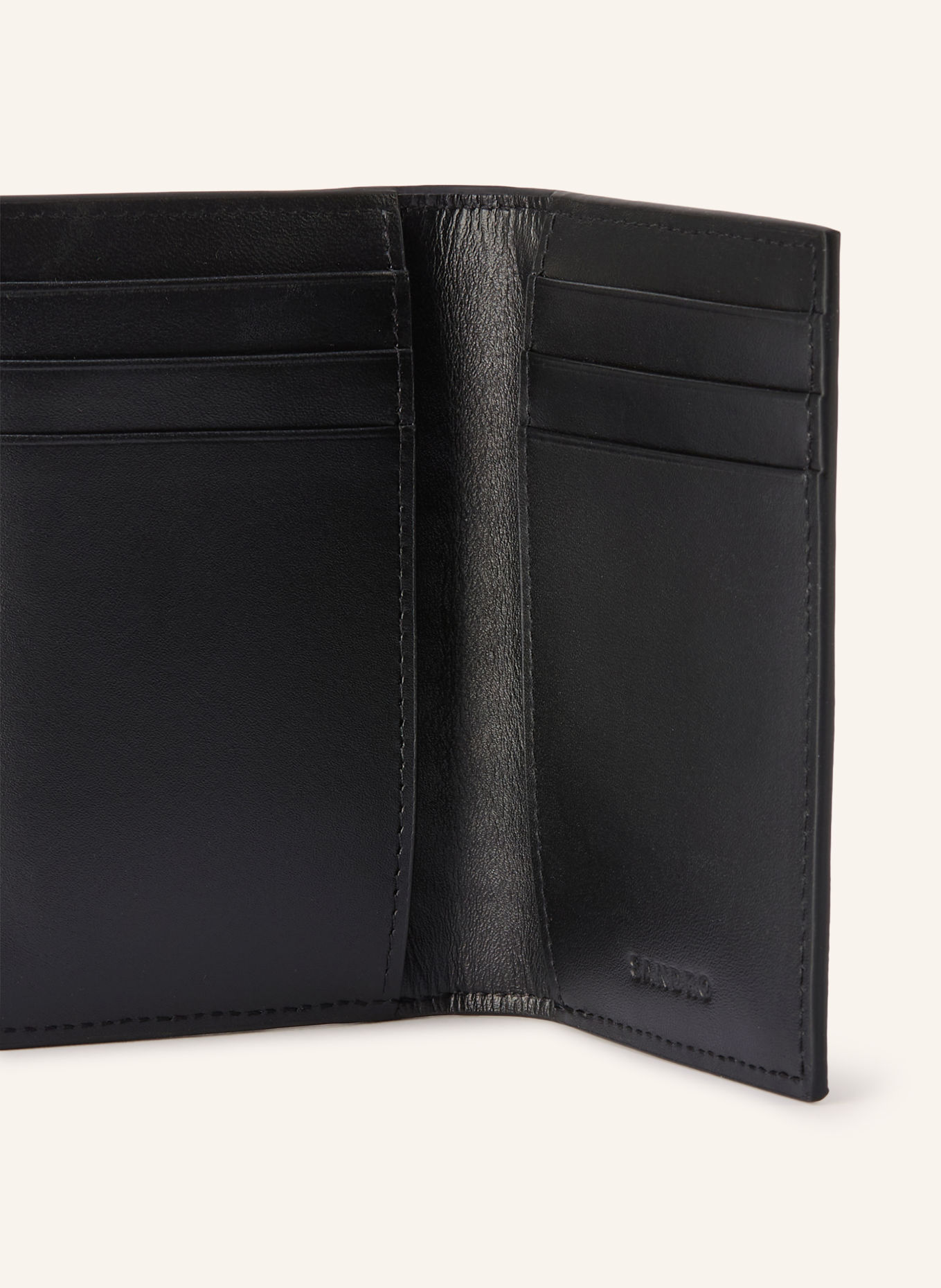 SANDRO Etui na karty: CZARNY