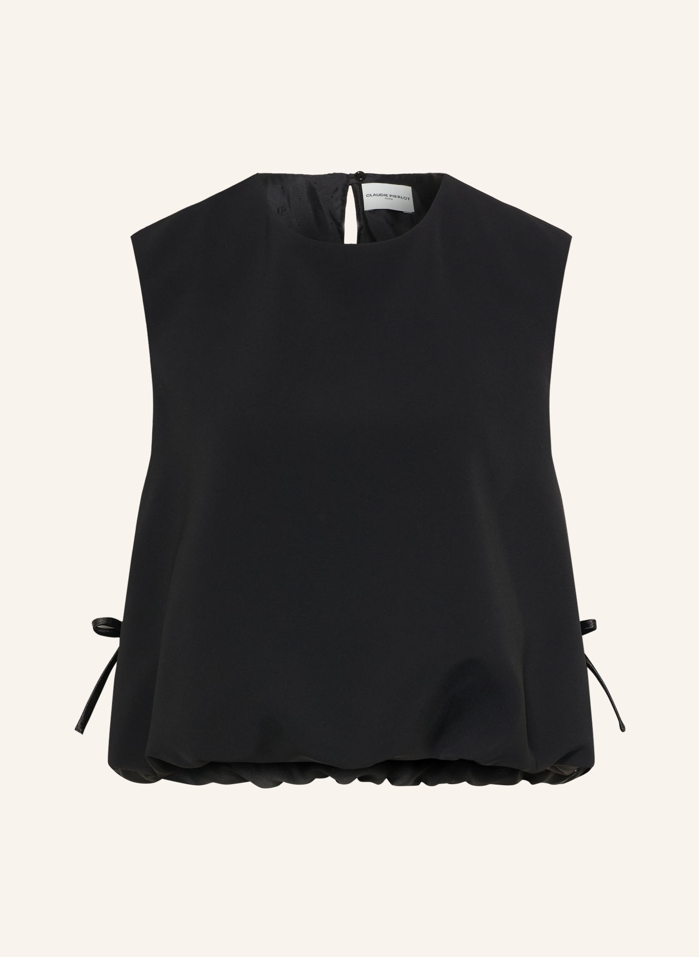 CLAUDIE PIERLOT Top: SCHWARZ