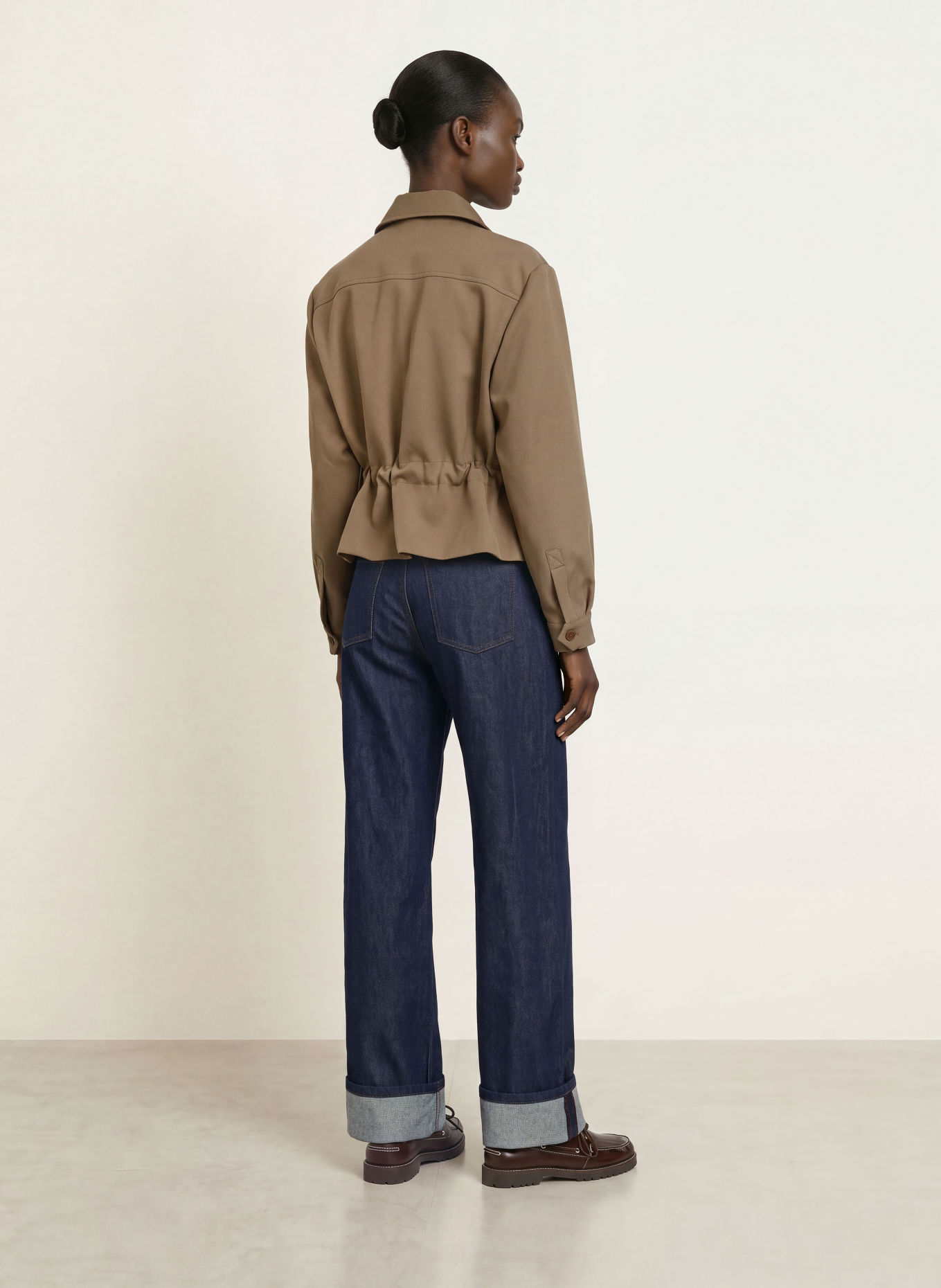 CLAUDIE PIERLOT Kastenjacke: OLIV