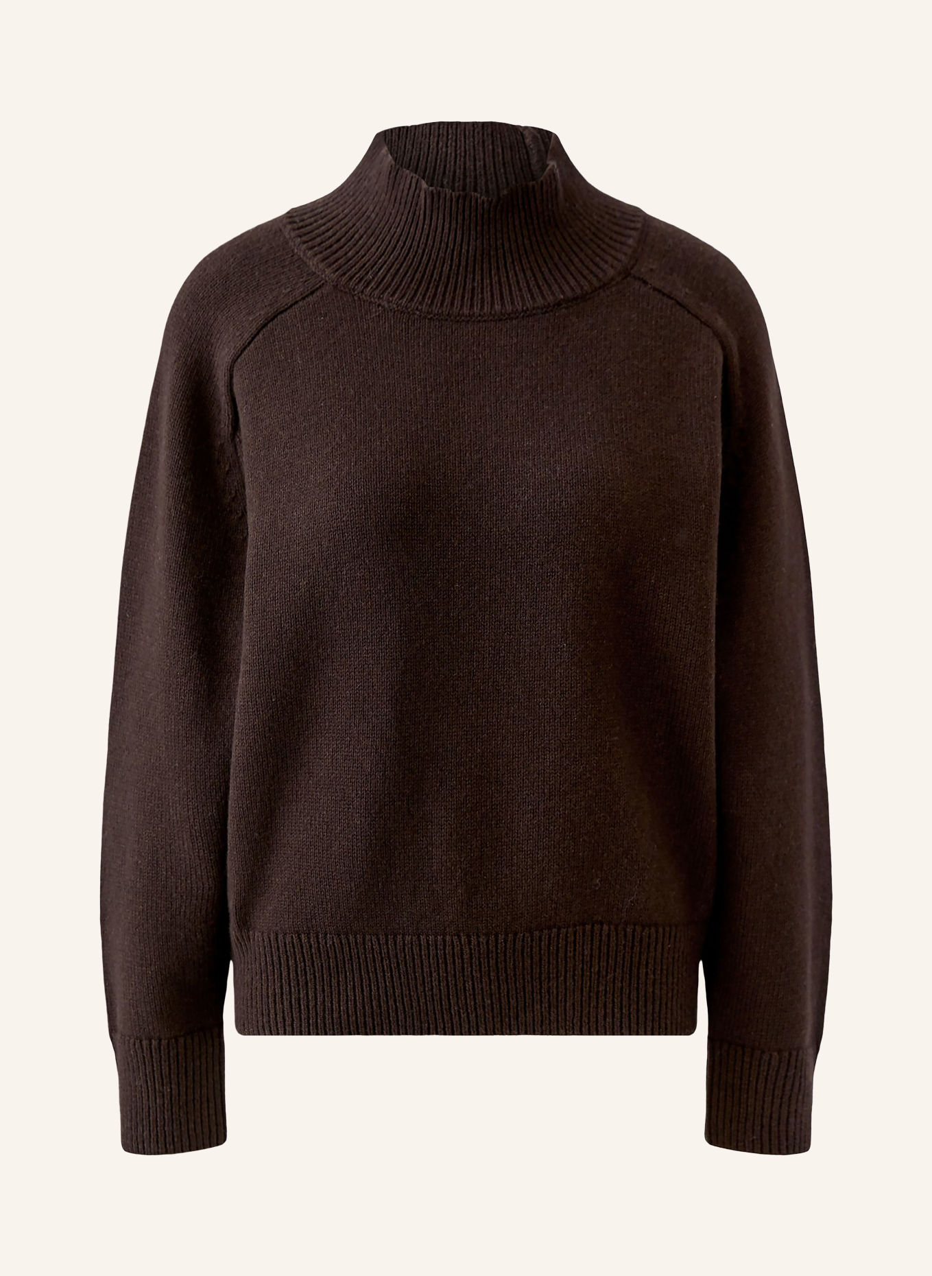 Oui Sweater: DARK BROWN