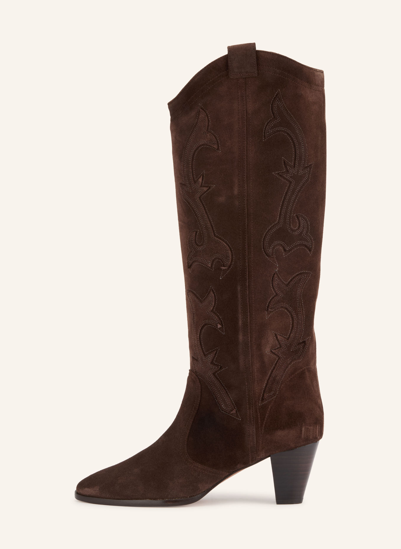 ba&sh Cowboy Boots CASEY: DUNKELBRAUN