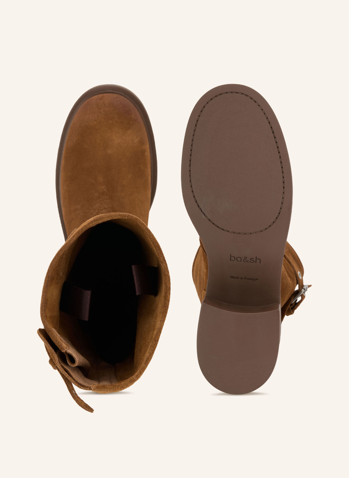 ba&sh Biker Boots CAMERON: BRAUN