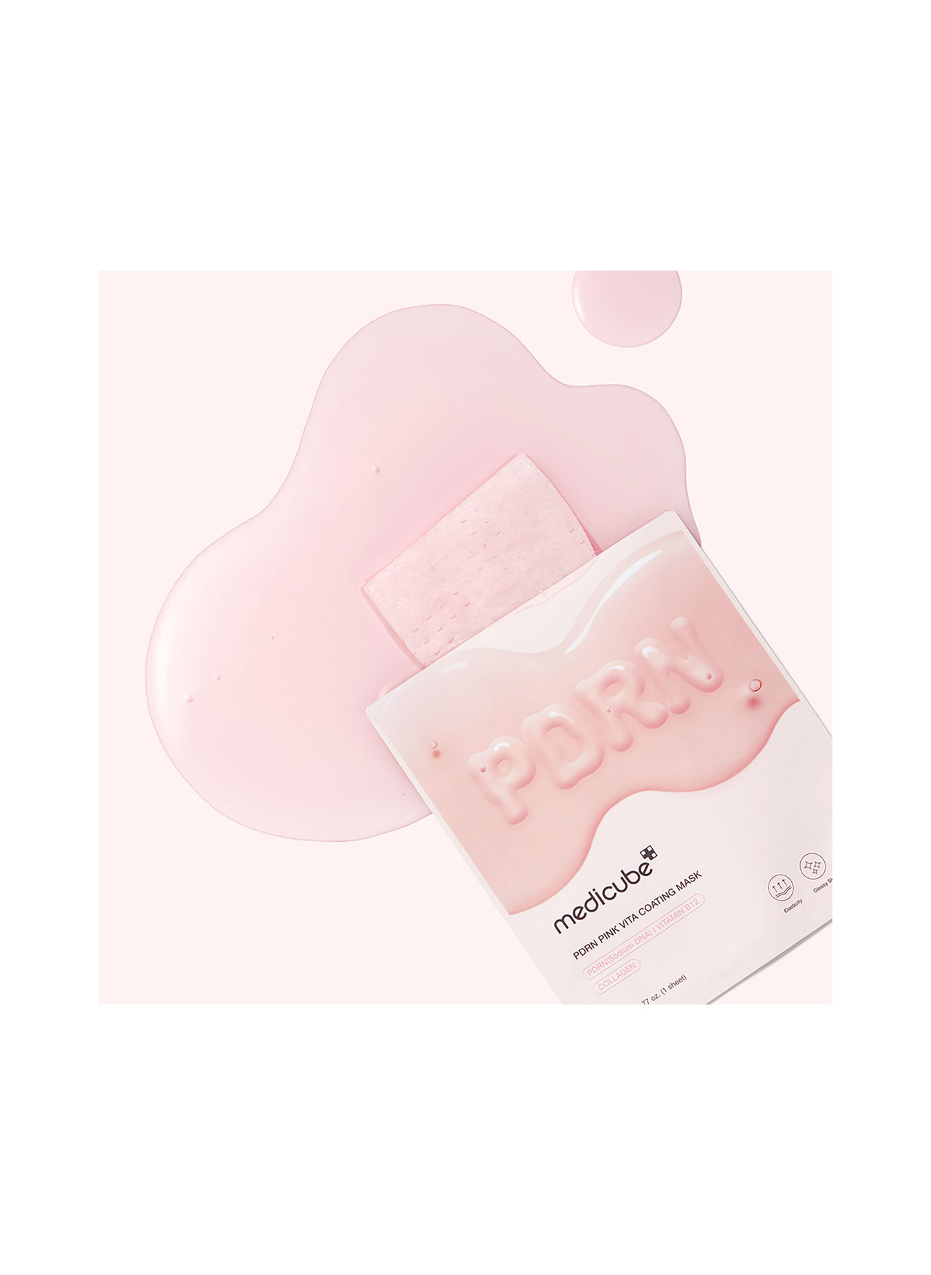 MEDICUBE PDRN PINK VITA COATING MASK