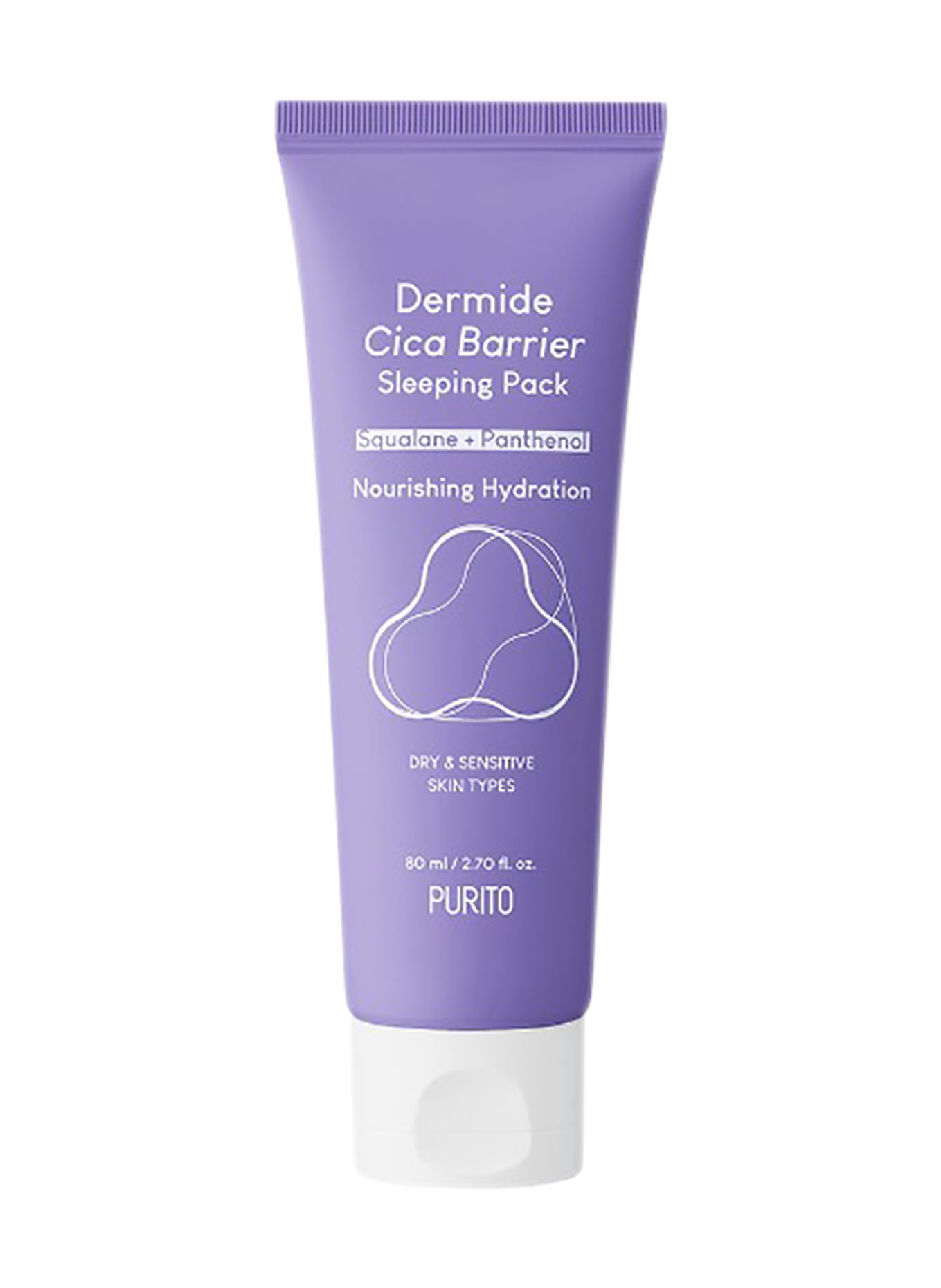PURITO DERMIDE CICA BARRIER SLEEPING PACK