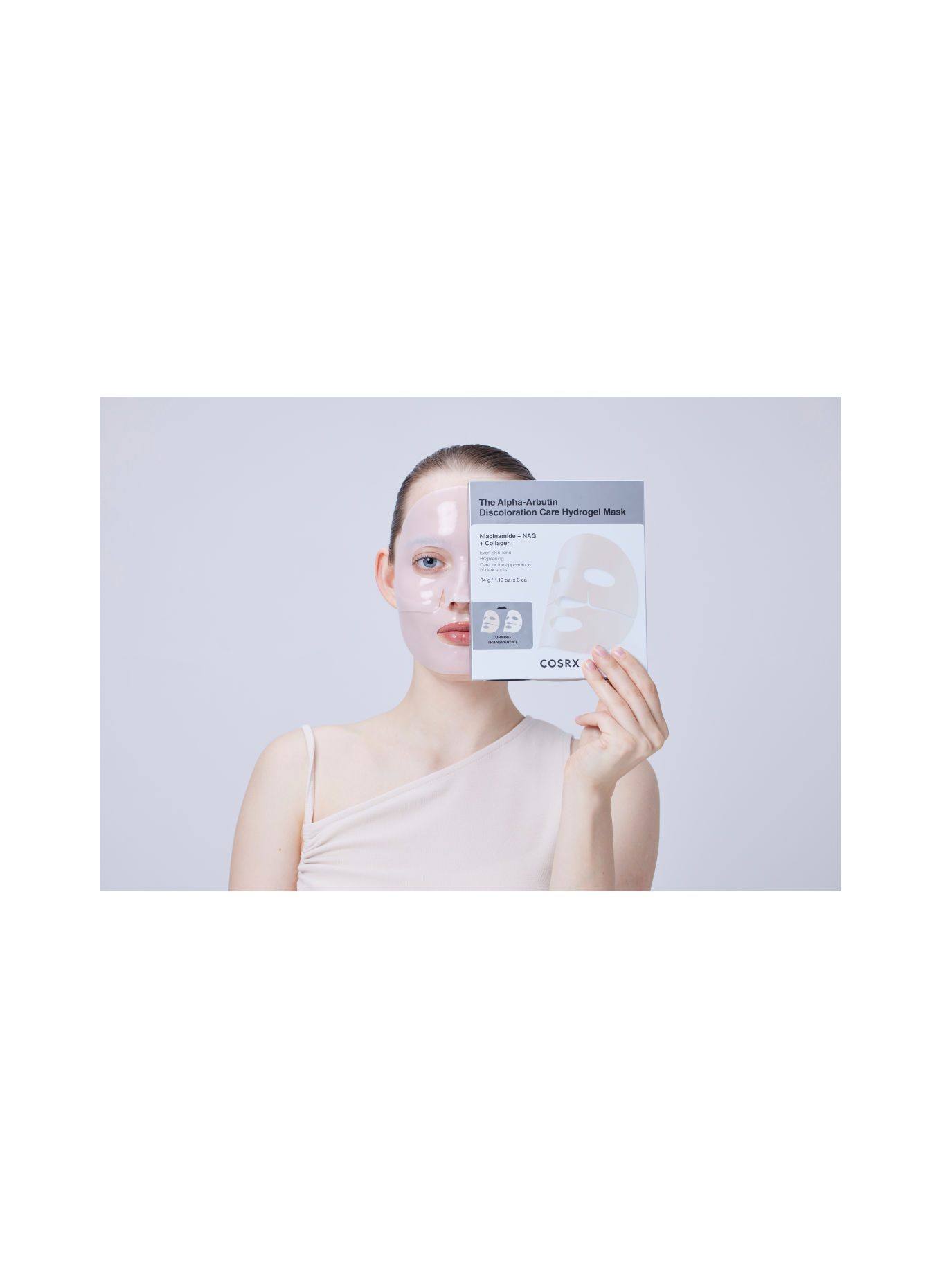 COSRX THE ALPHA-ARBUTIN DISCOLORATION CARE HYDROGEL MASK