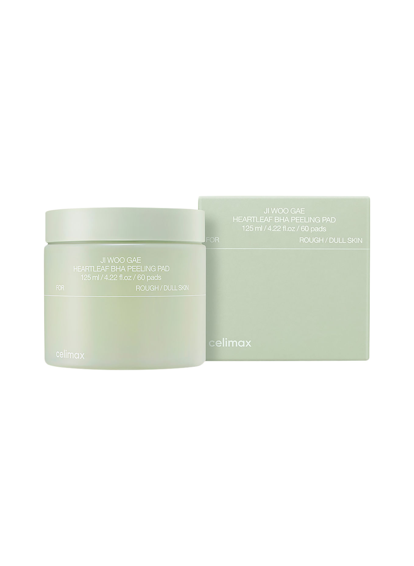 CELIMAX JI WOO GAE HEARTLEAF BHA PEELING PAD