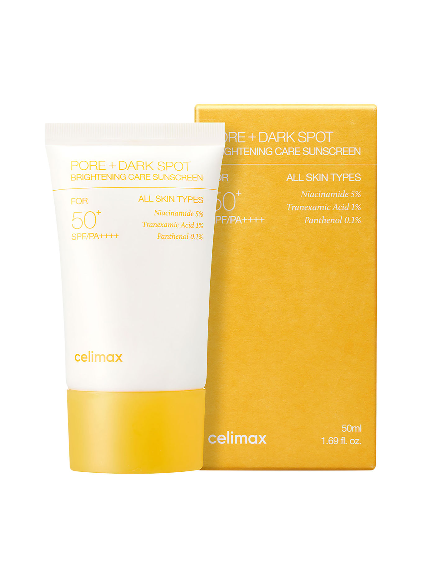CELIMAX PORE+DARK SPOT BRIGHTENING CARE SUNSCREEN