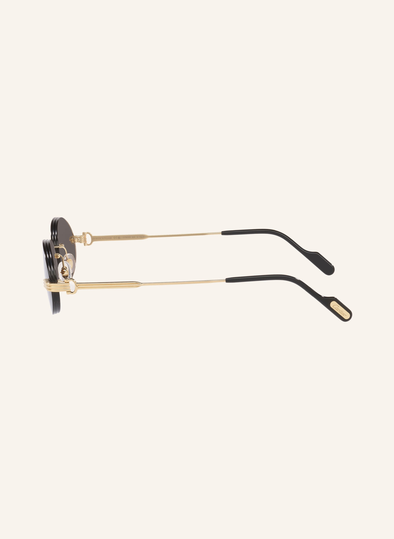 Cartier Zonnebril 6L001946: GOUD/GRIJS